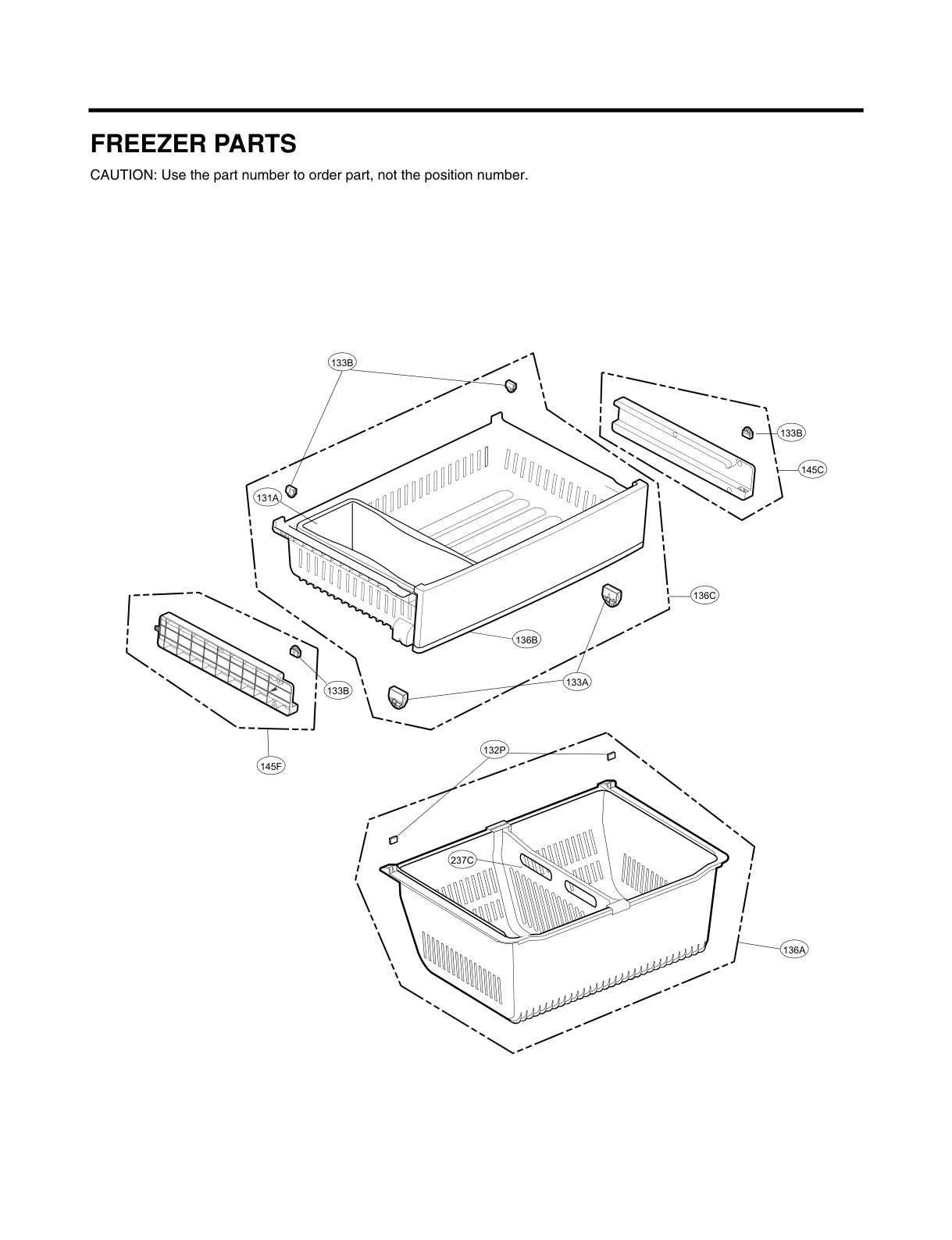 FREEZER PARTS
