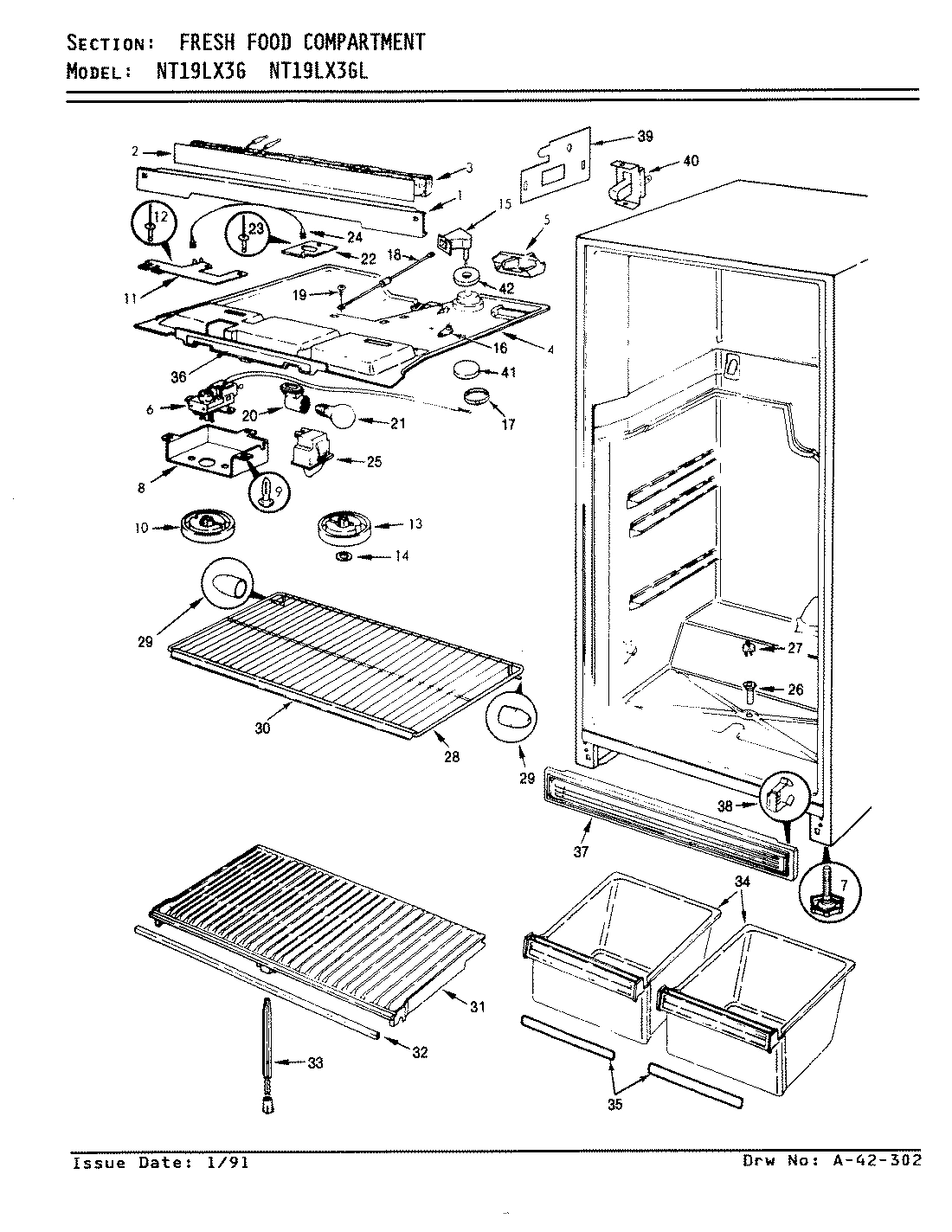 03 - FRESH FOOD COMPARTMENT