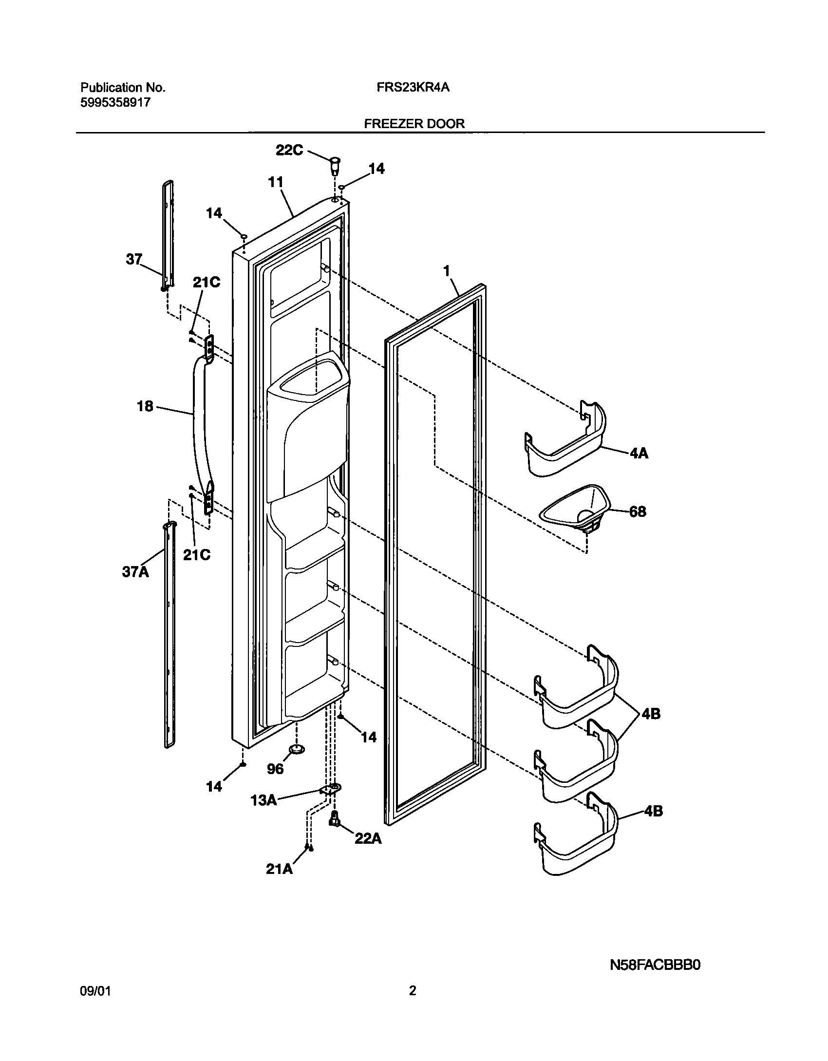 03 - FREEZER DOOR