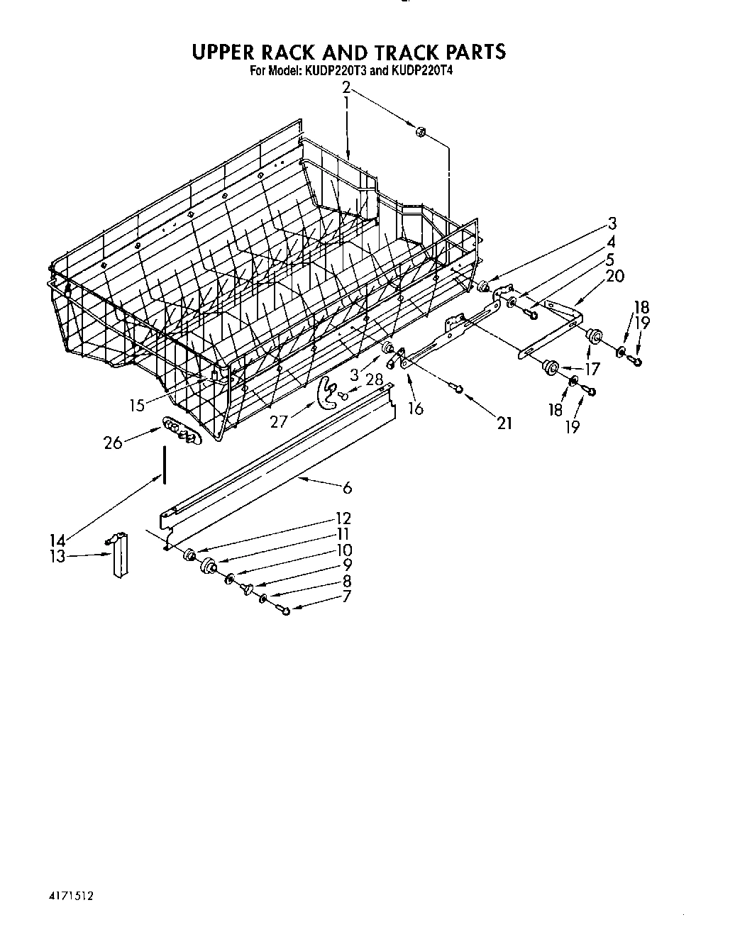 11 - UPPER RACK AND TRACK