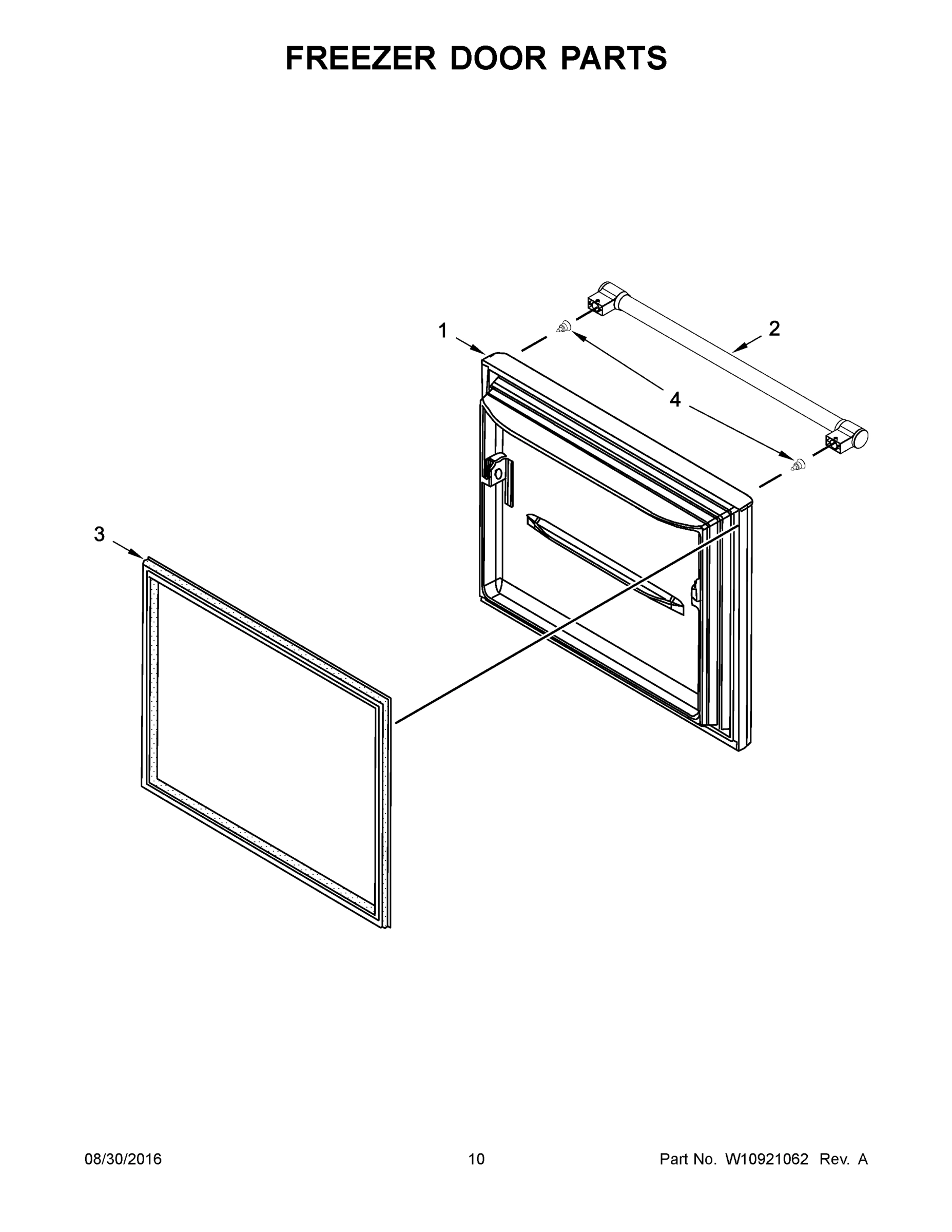 06 - FREEZER DOOR PARTS