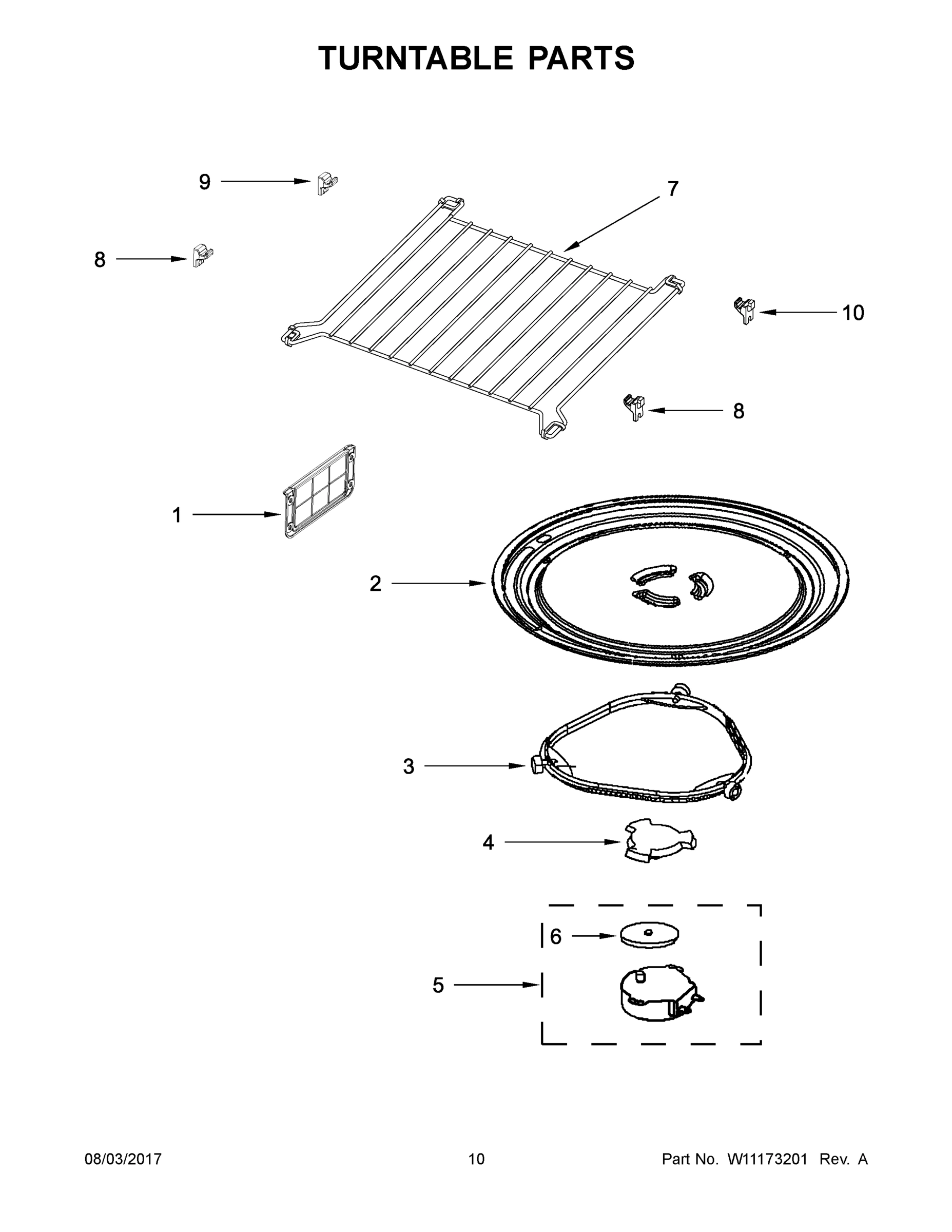 06 - TURNTABLE PARTS