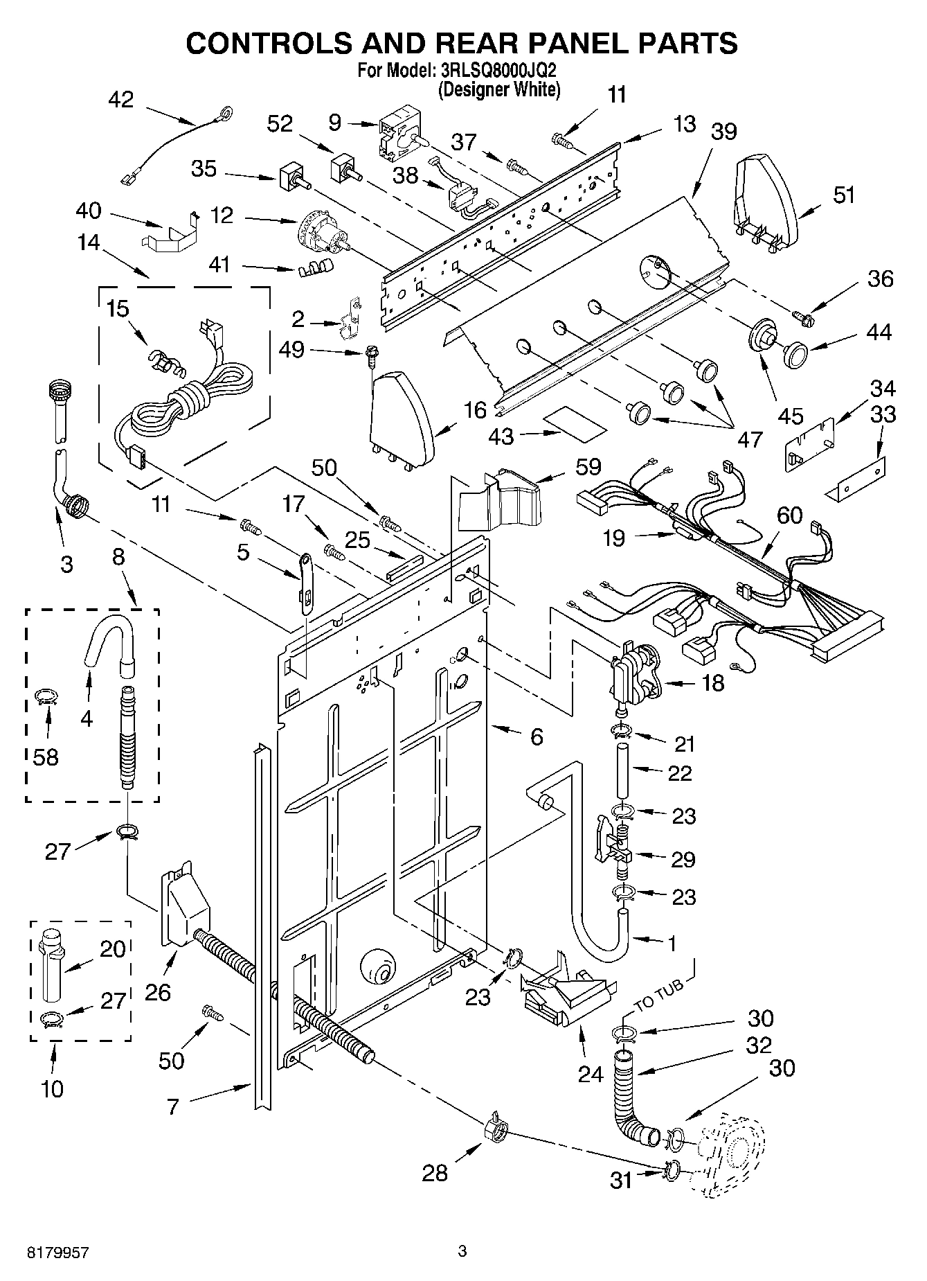 02 - CONTROLS AND REAR PANEL PARTS