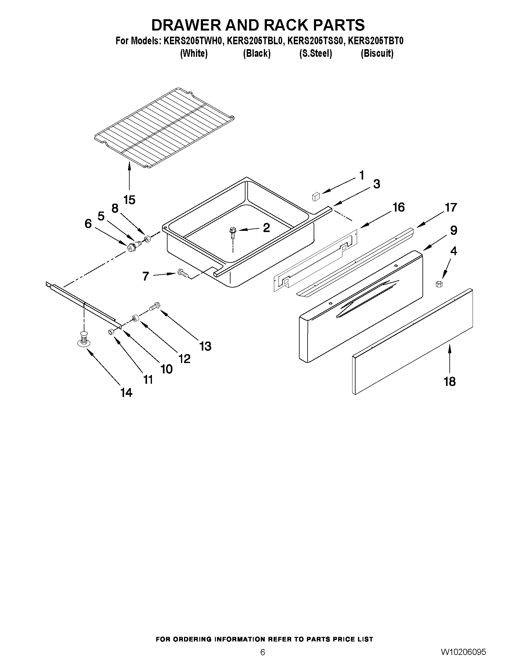 05 - DRAWER AND RACK PARTS