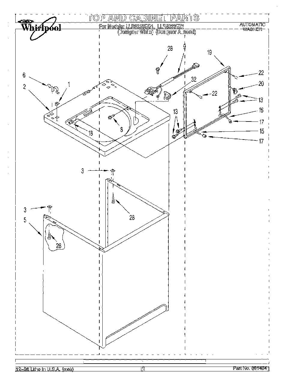 01 - TOP AND CABINET