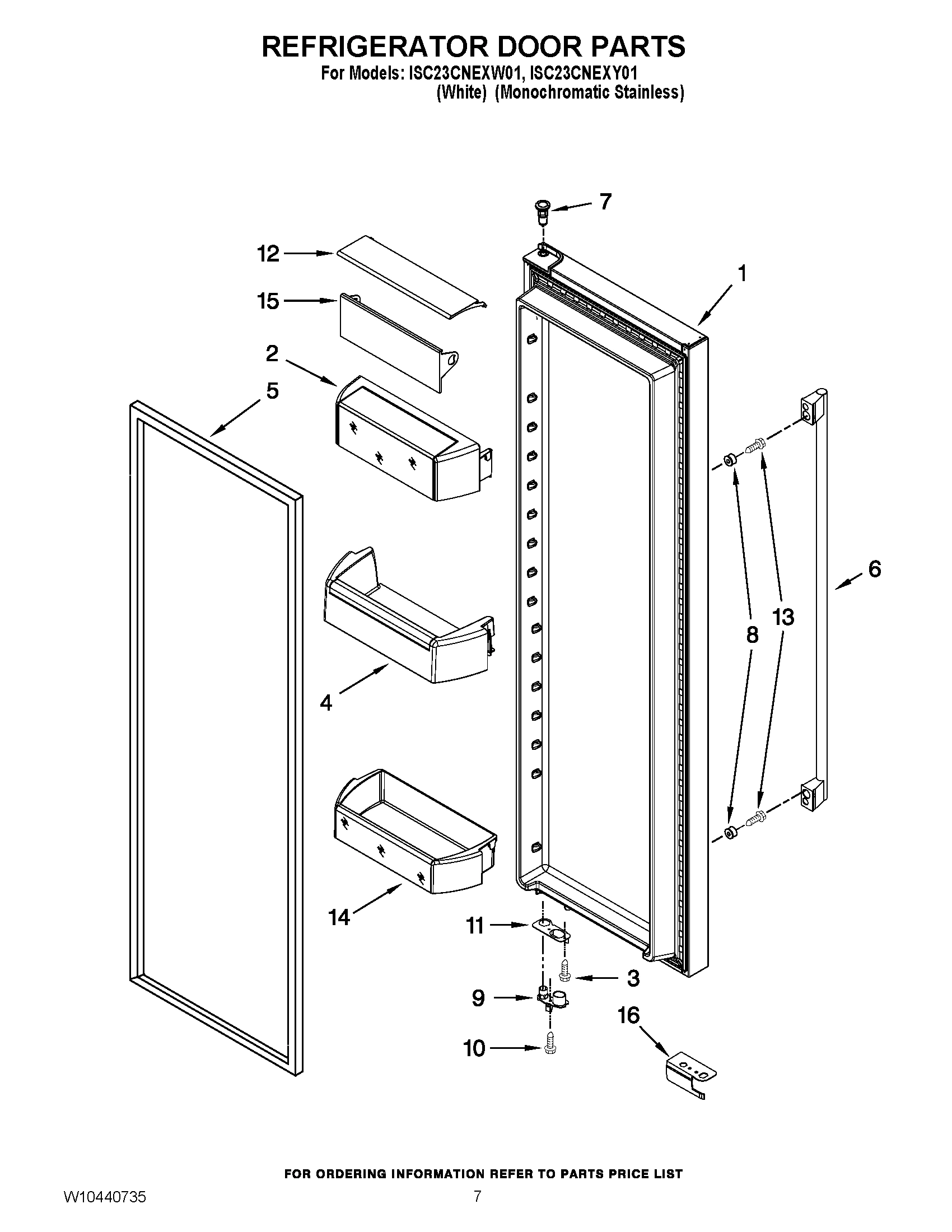 06 - REFRIGERATOR DOOR PARTS