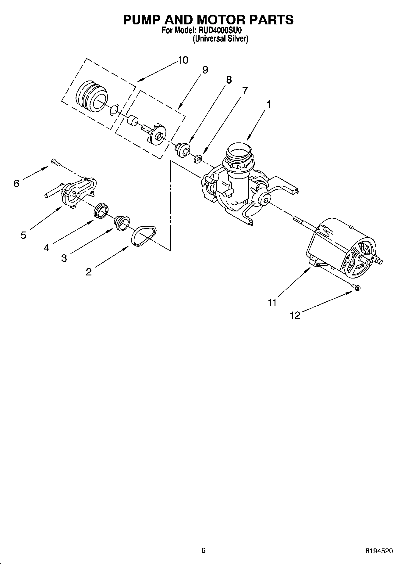 05 - PUMP AND MOTOR PARTS