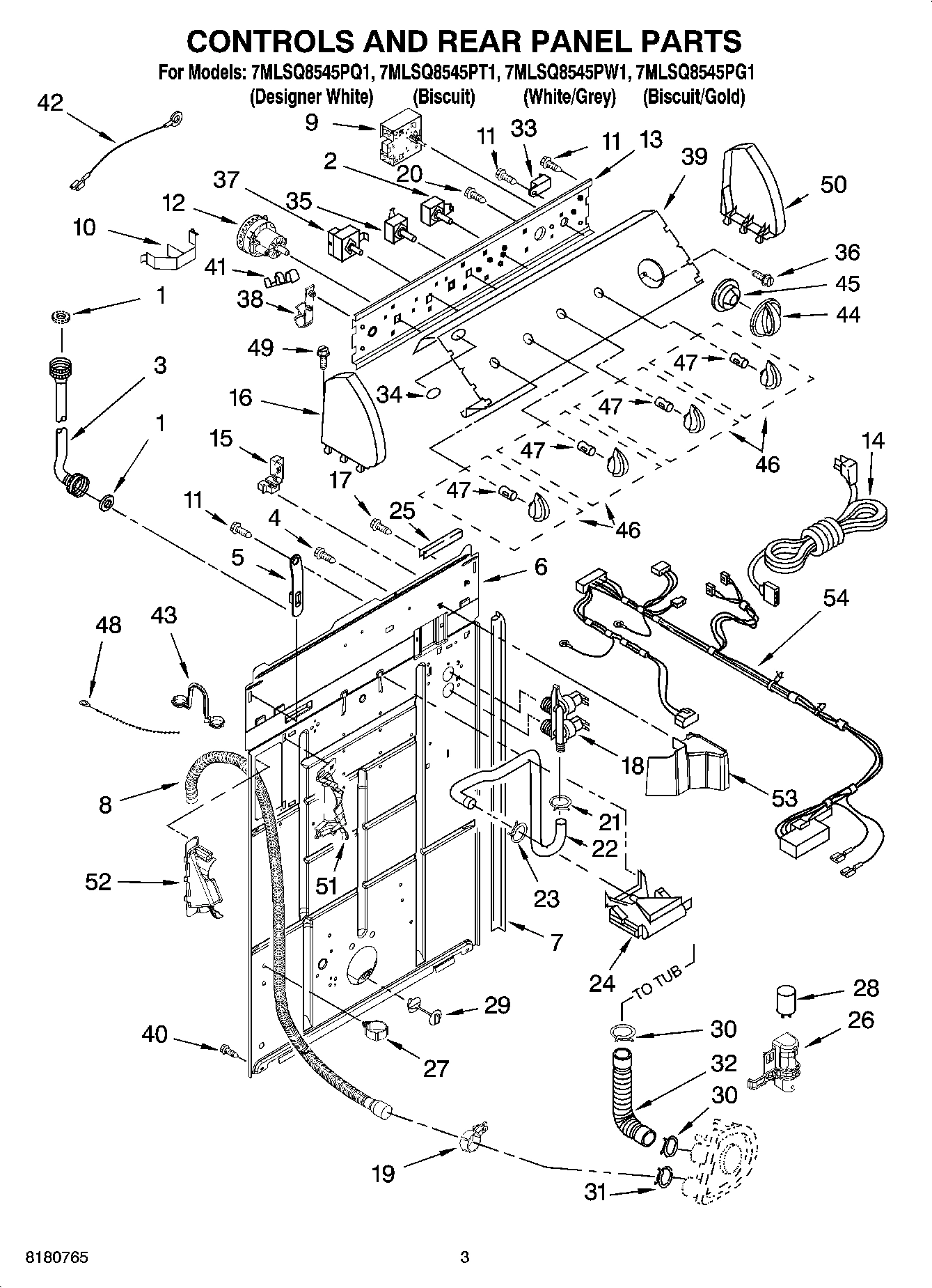 02 - CONTROLS AND REAR PANEL PARTS
