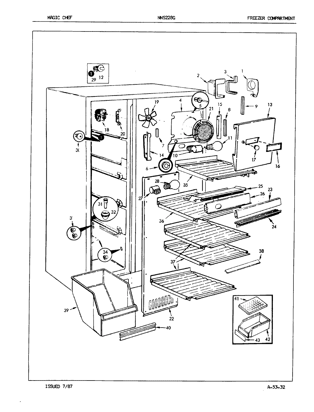 01 - FREEZER COMPARTMENT