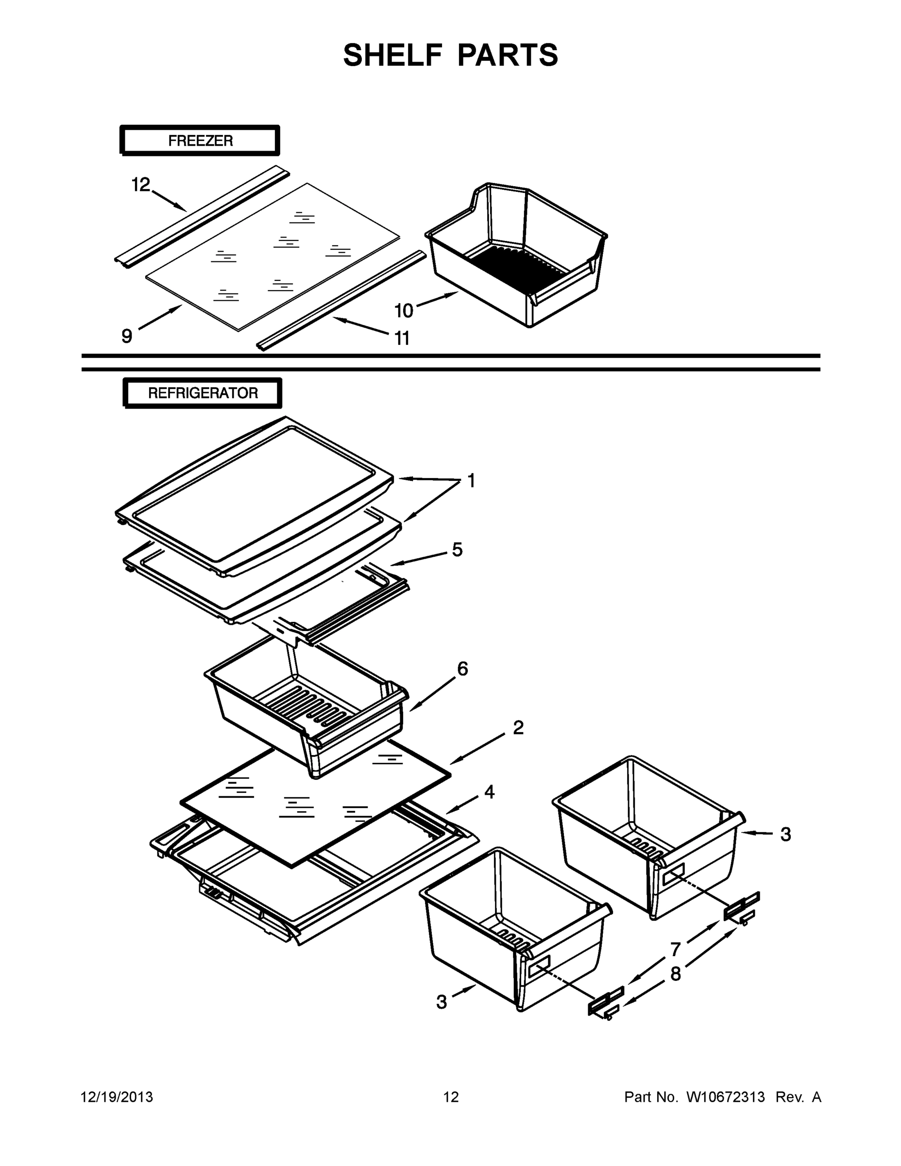 07 - SHELF PARTS