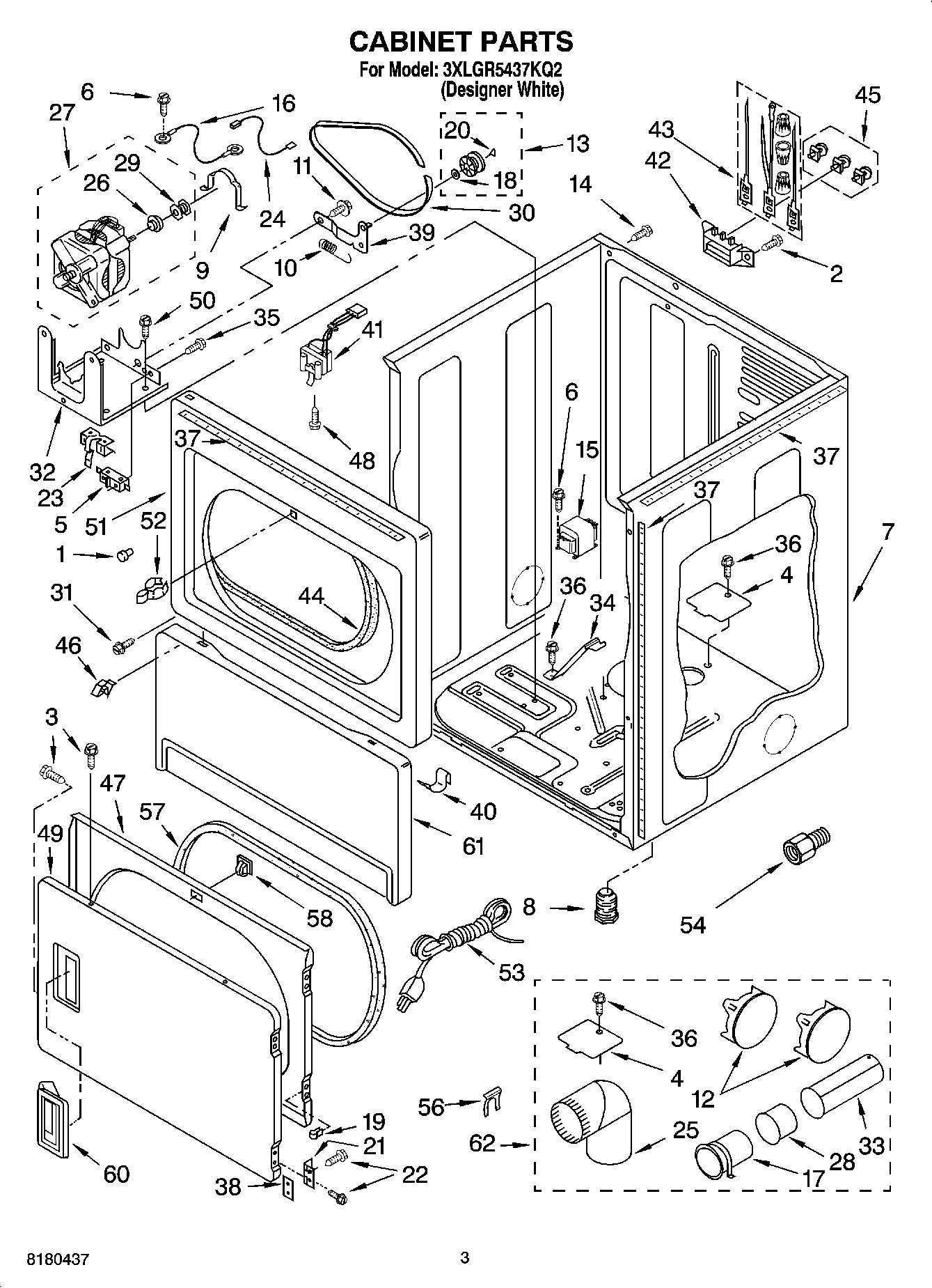 02 - CABINET PARTS