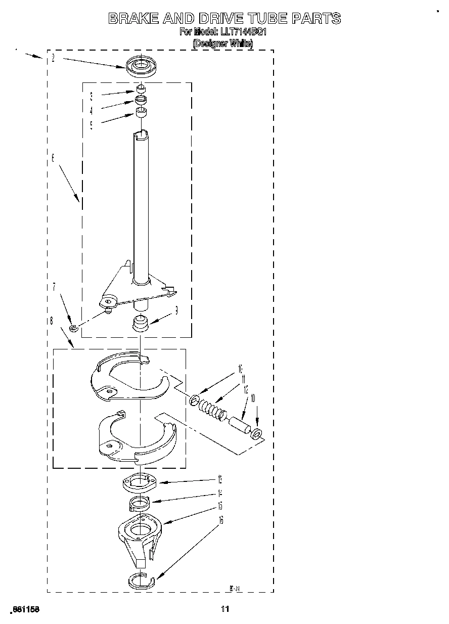 09 - BRAKE AND DRIVE TUBE