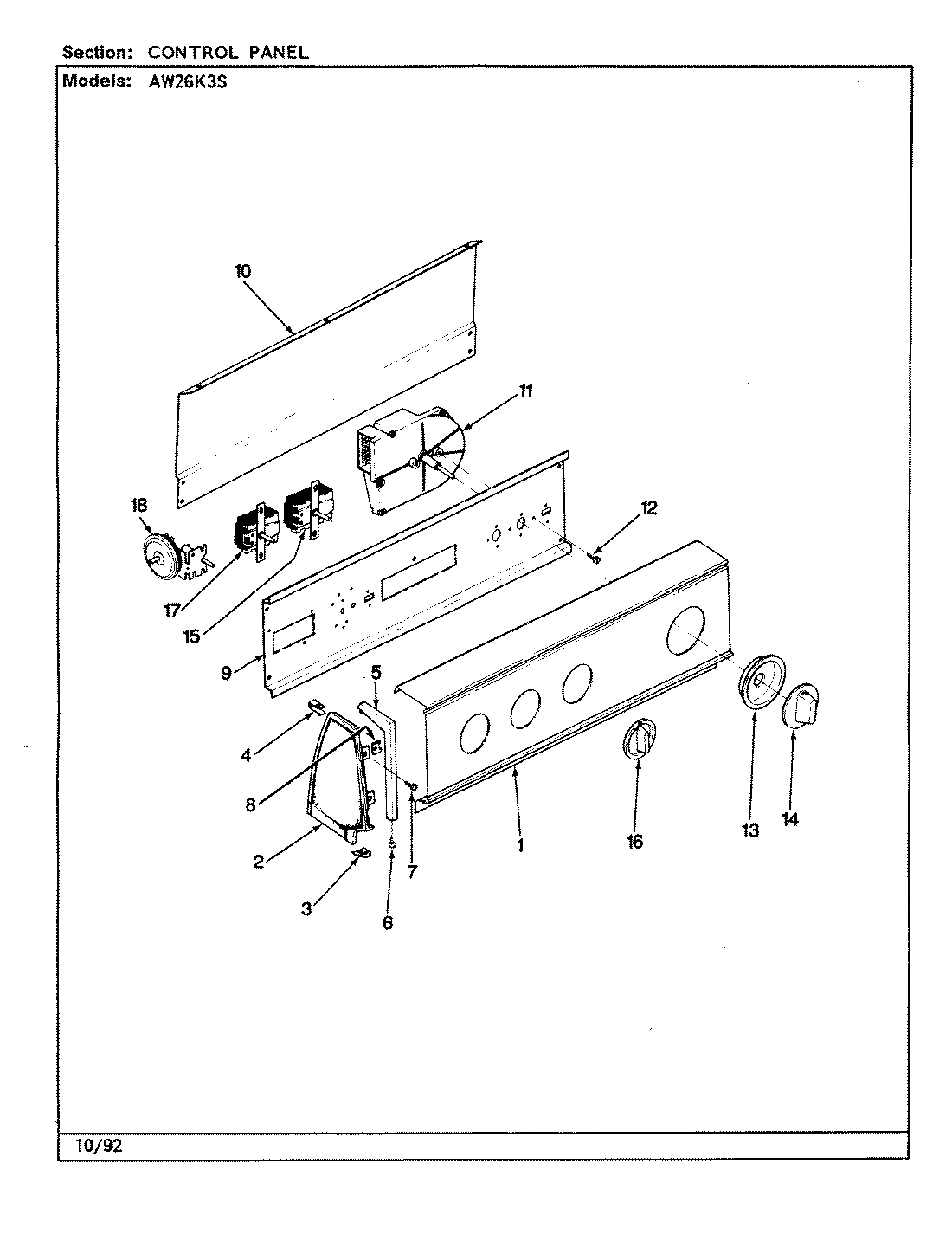 04 - CONTROL PANEL (REV. A-E)