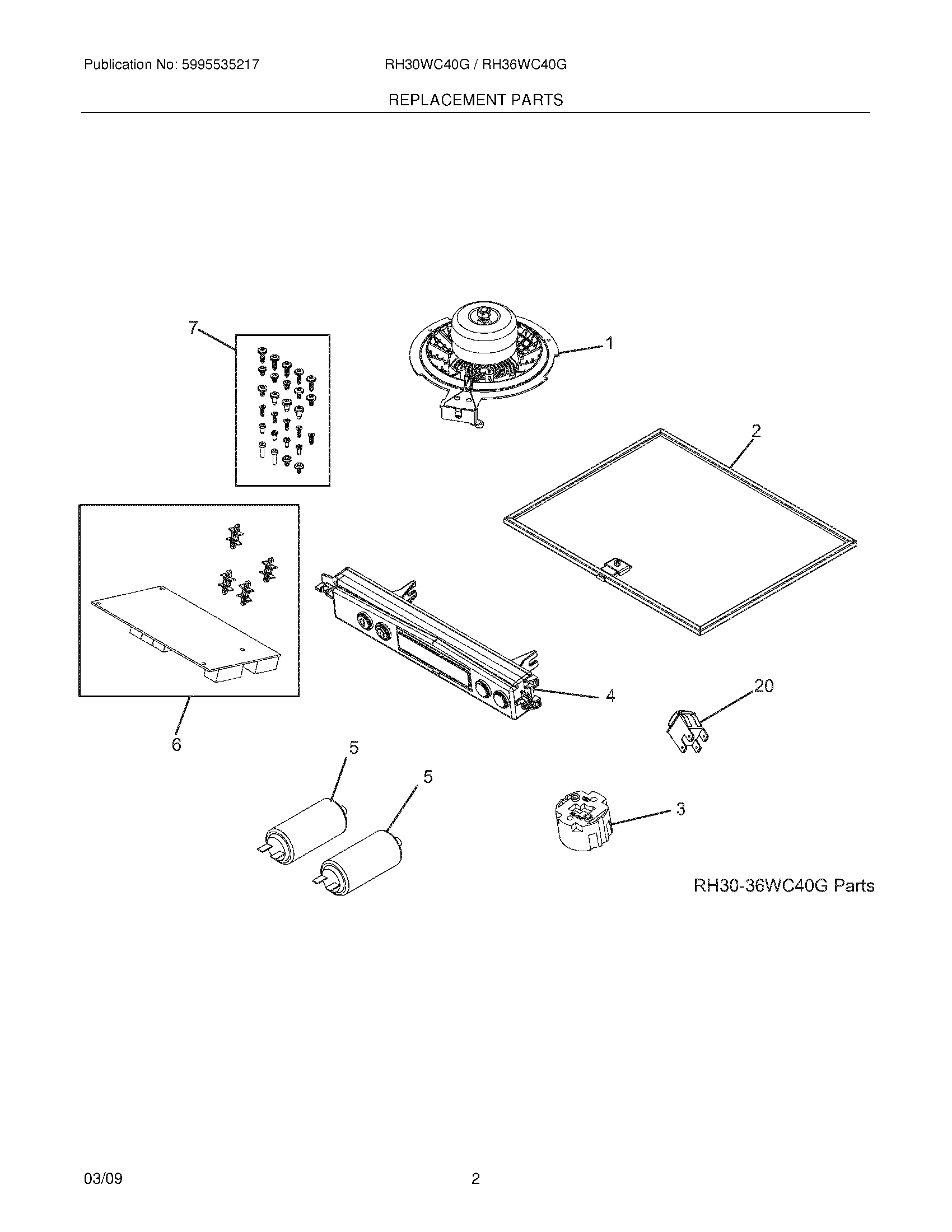 03 - REPLACEMENT PARTS