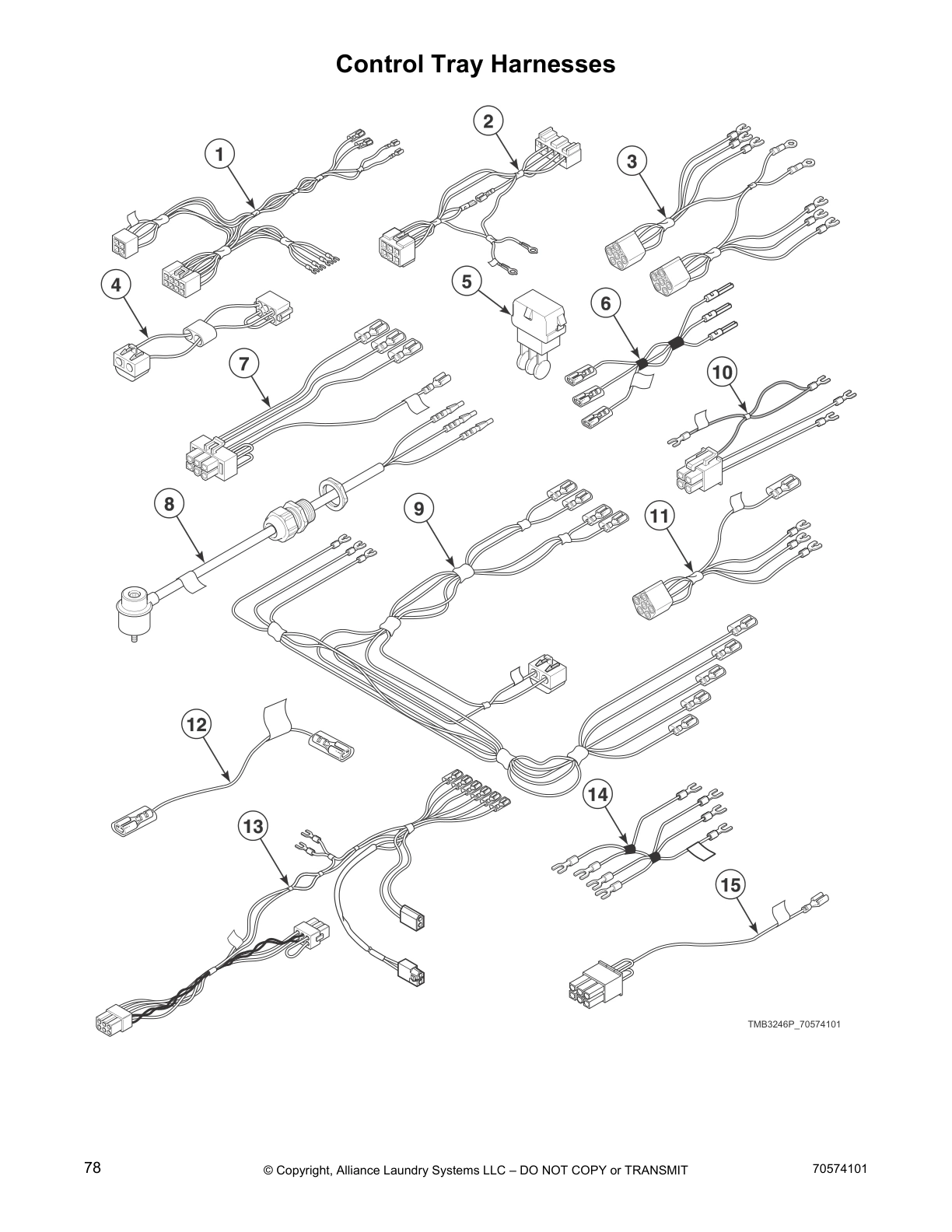 Control Tray Harnesses