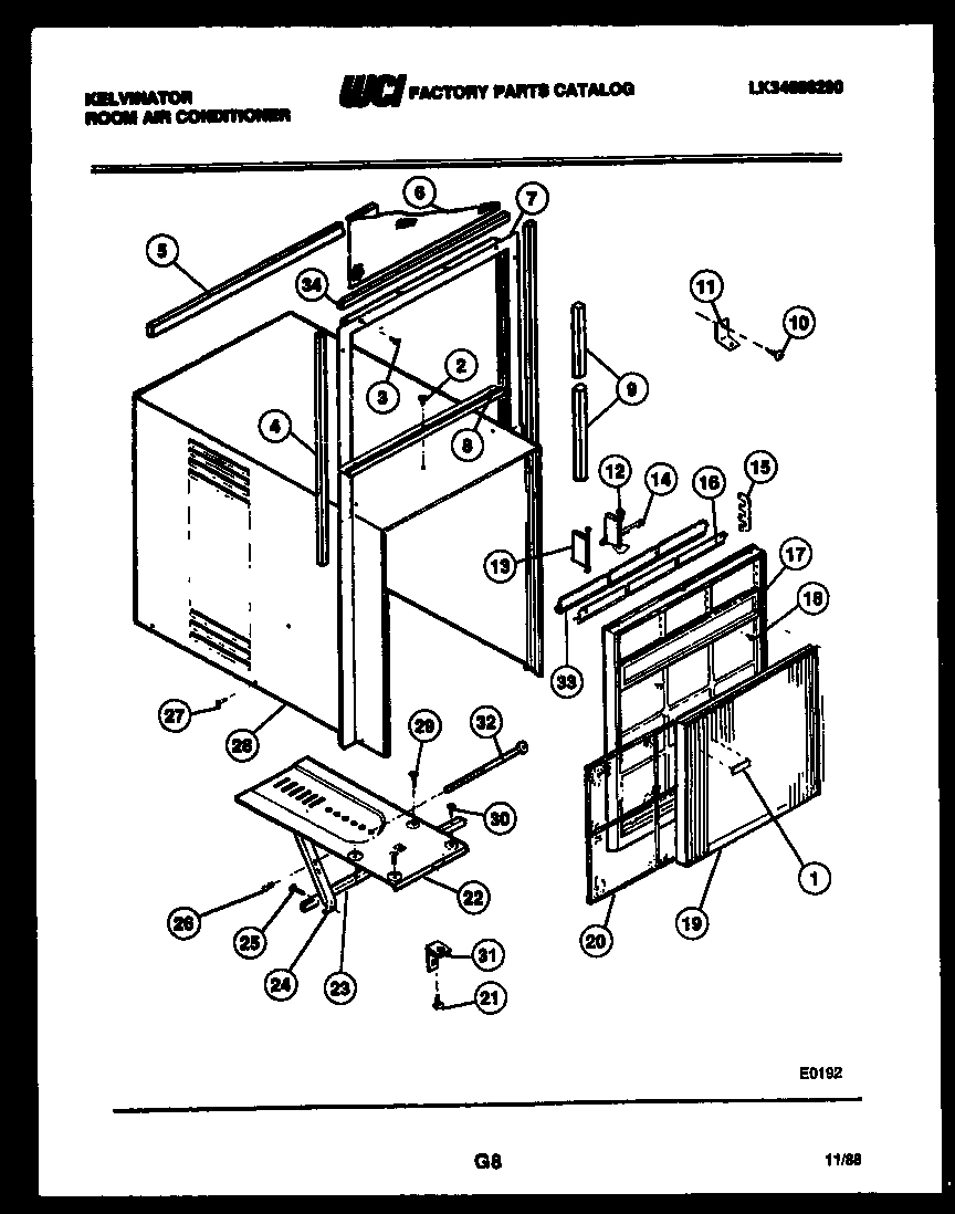 02 - CABINET AND INSTALLATION PARTS
