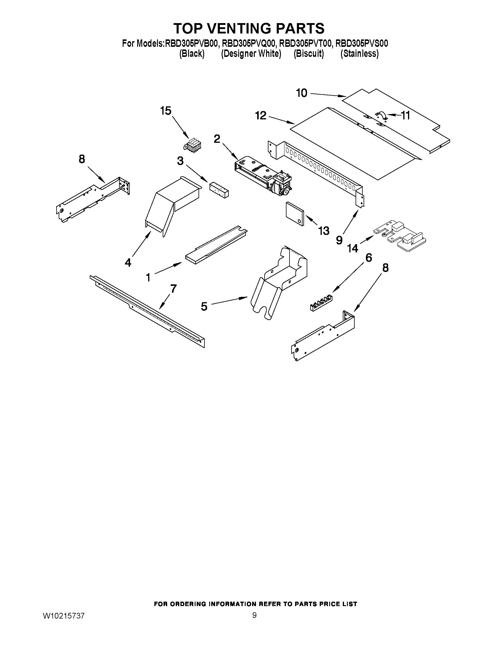 07 - TOP VENTING PARTS