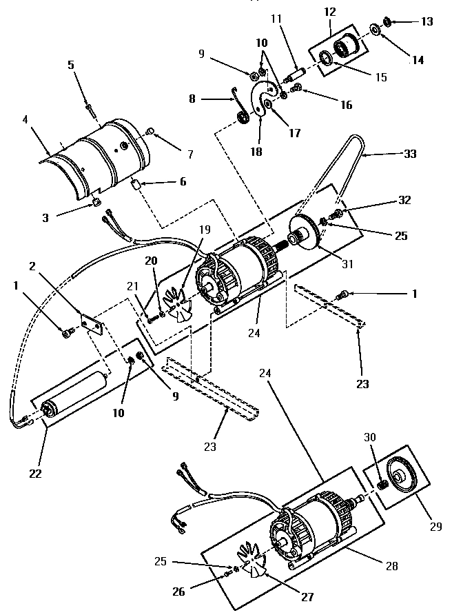 06 - MOTOR, IDLER AND CAPACITOR