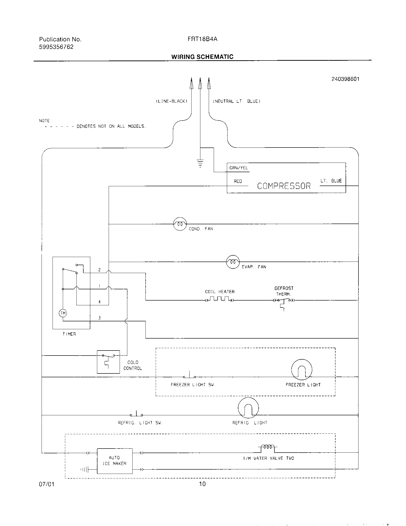 10 - WIRING SCHEMATIC