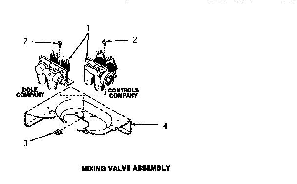 14 - MIXING VALVE ASSY