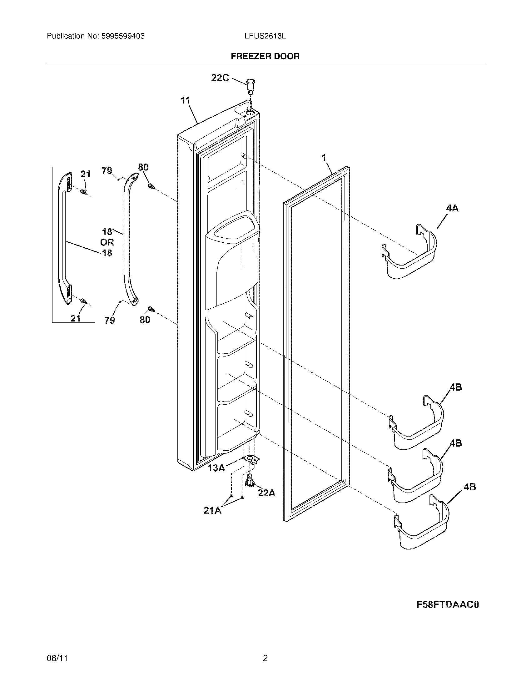 03 - FREEZER DOOR