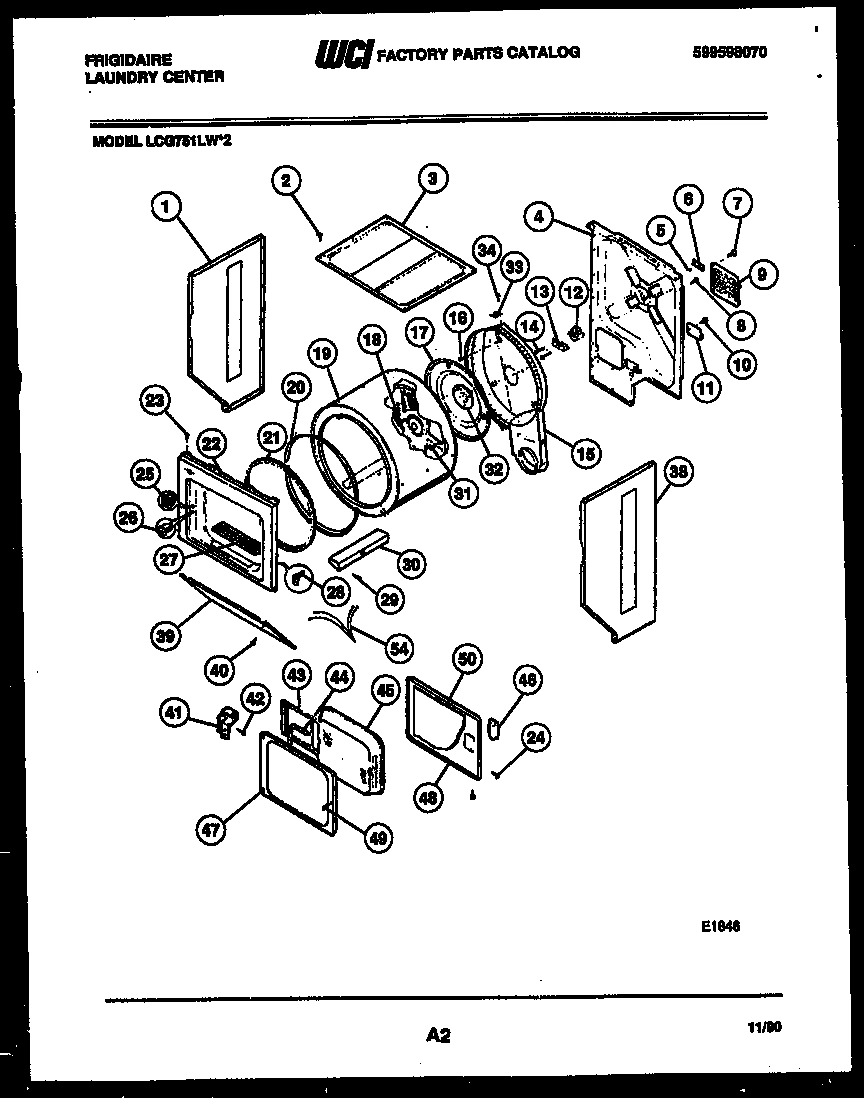 02 - CABINET AND COMPONENT PARTS