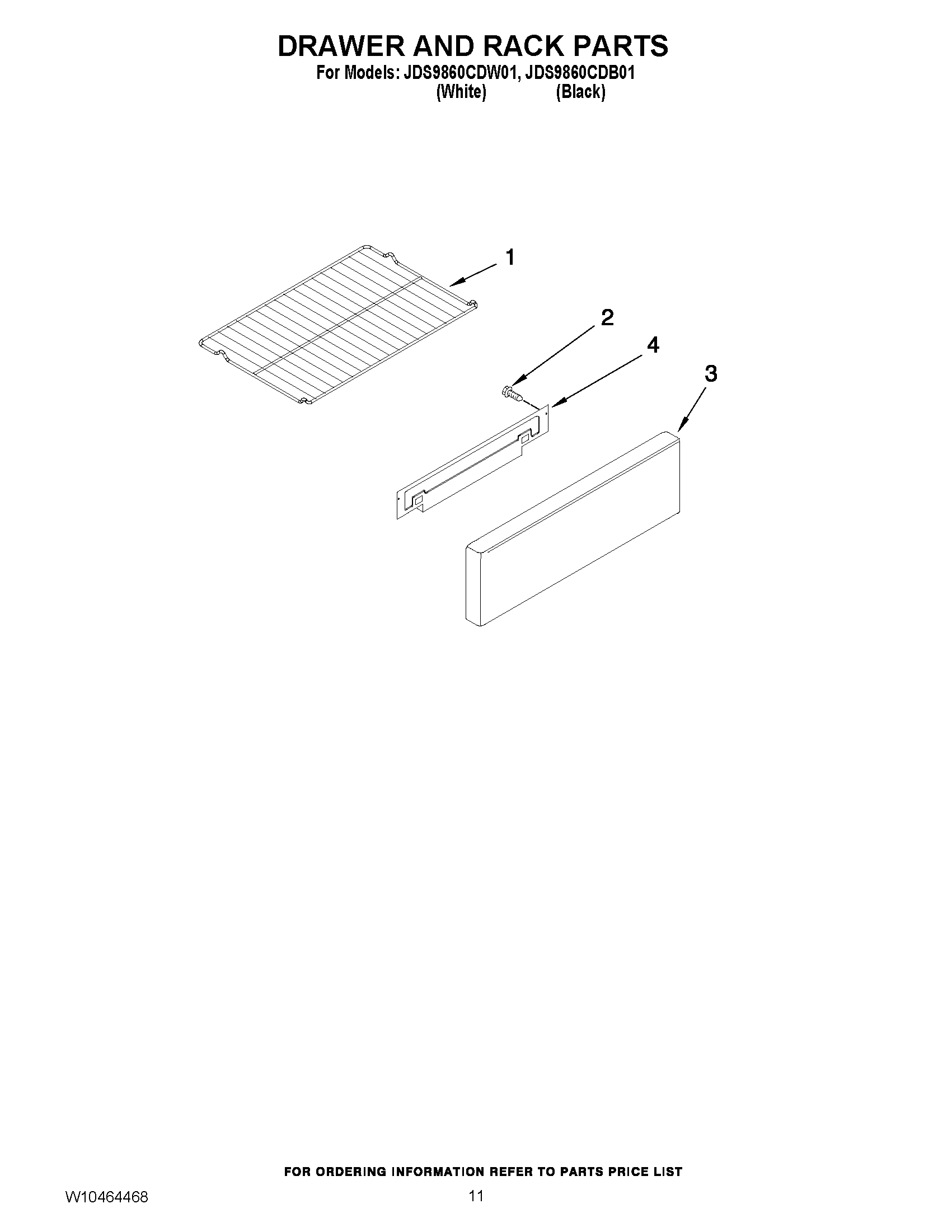 07 - DRAWER AND RACK PARTS