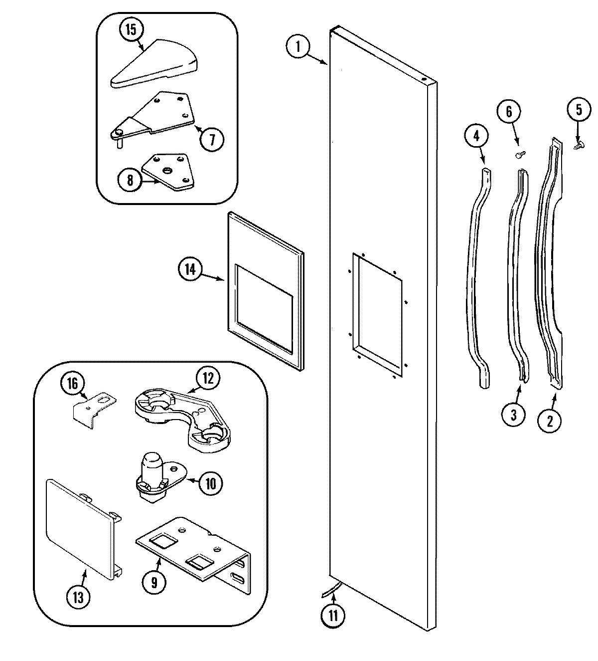 06 - FREEZER OUTER DOOR