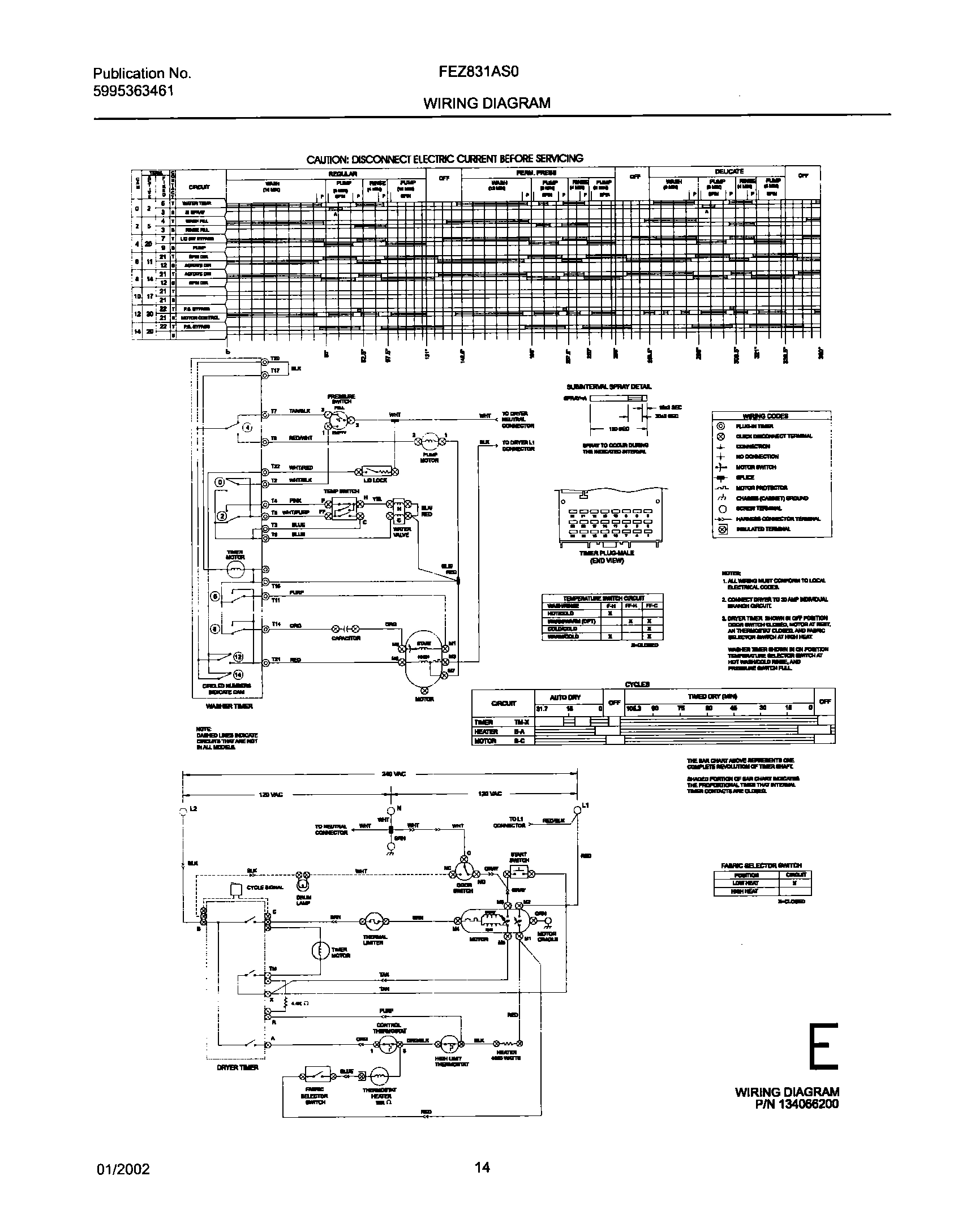 14 - 134066200 WIRING DIAGRAM