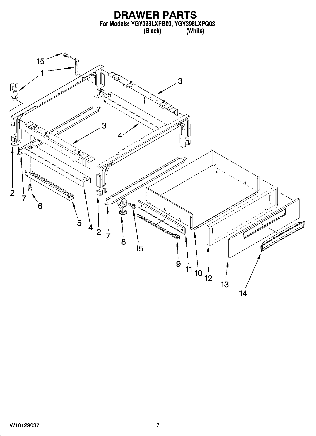 05 - DRAWER PARTS
