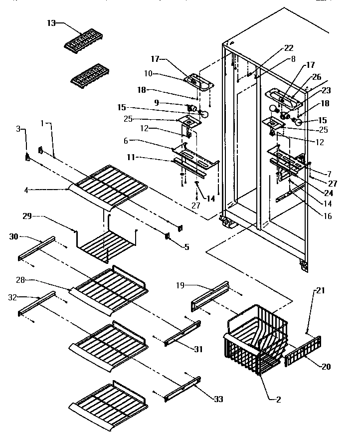 08 - FZ SHELVING & REF LIGHT
