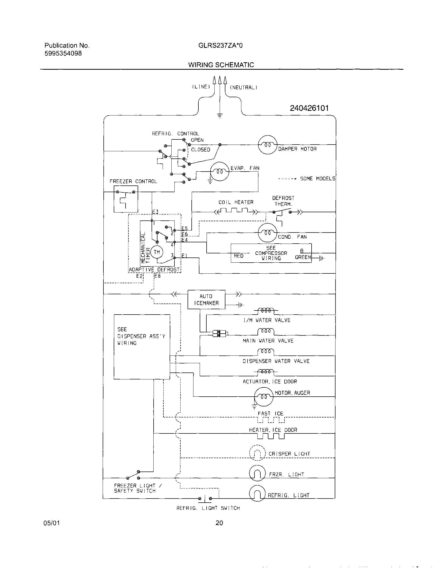 20 - WIRING SCHEMATIC