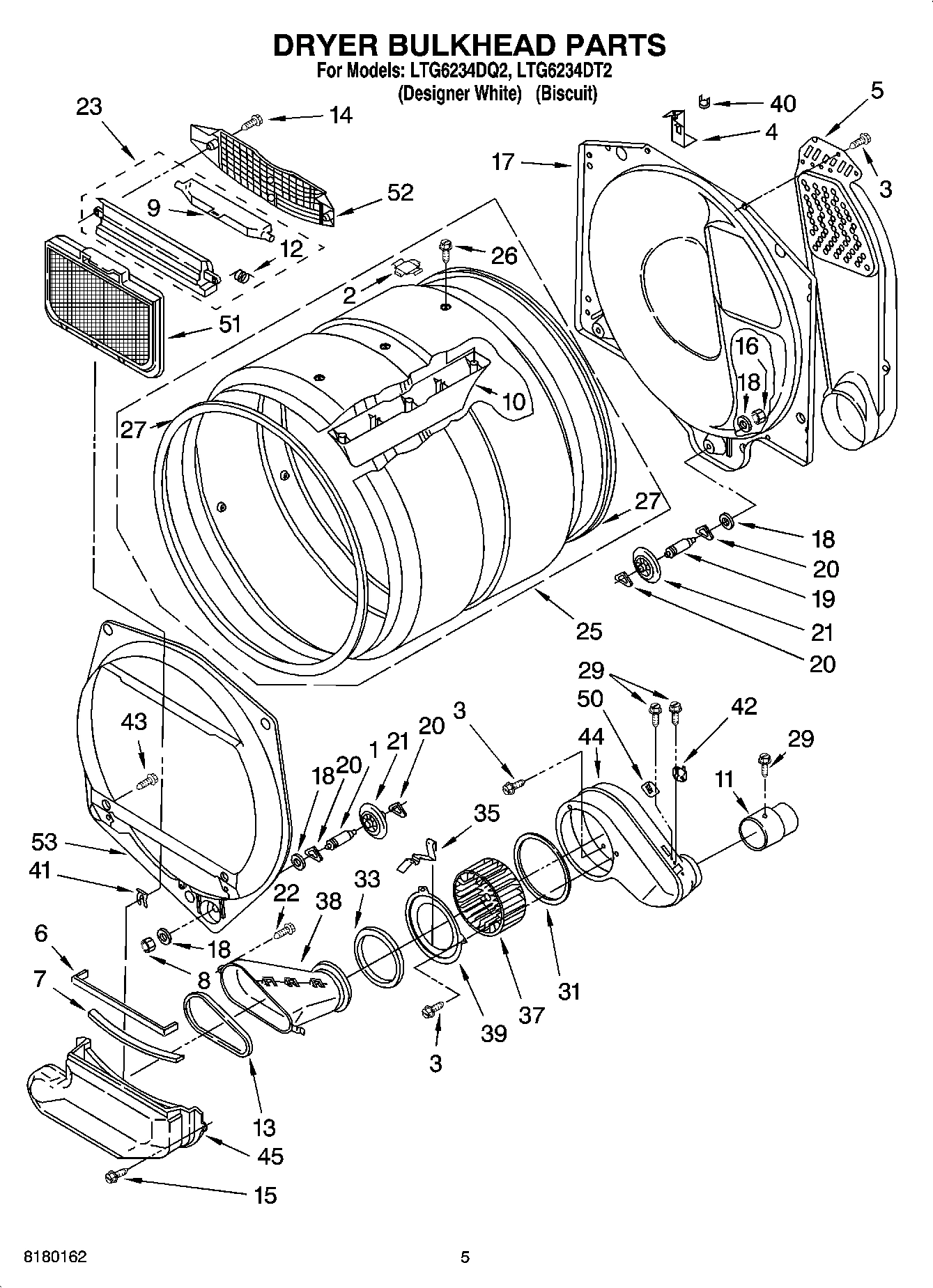 04 - DRYER BULKHEAD PARTS