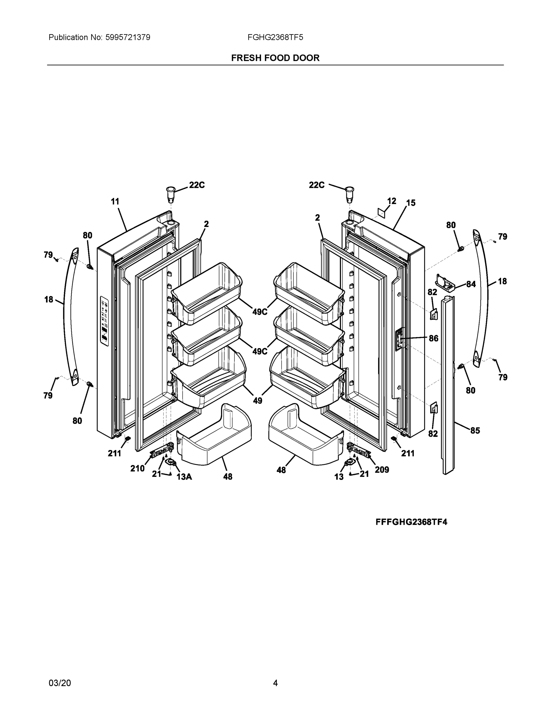 03 - FRESH FOOD DOOR