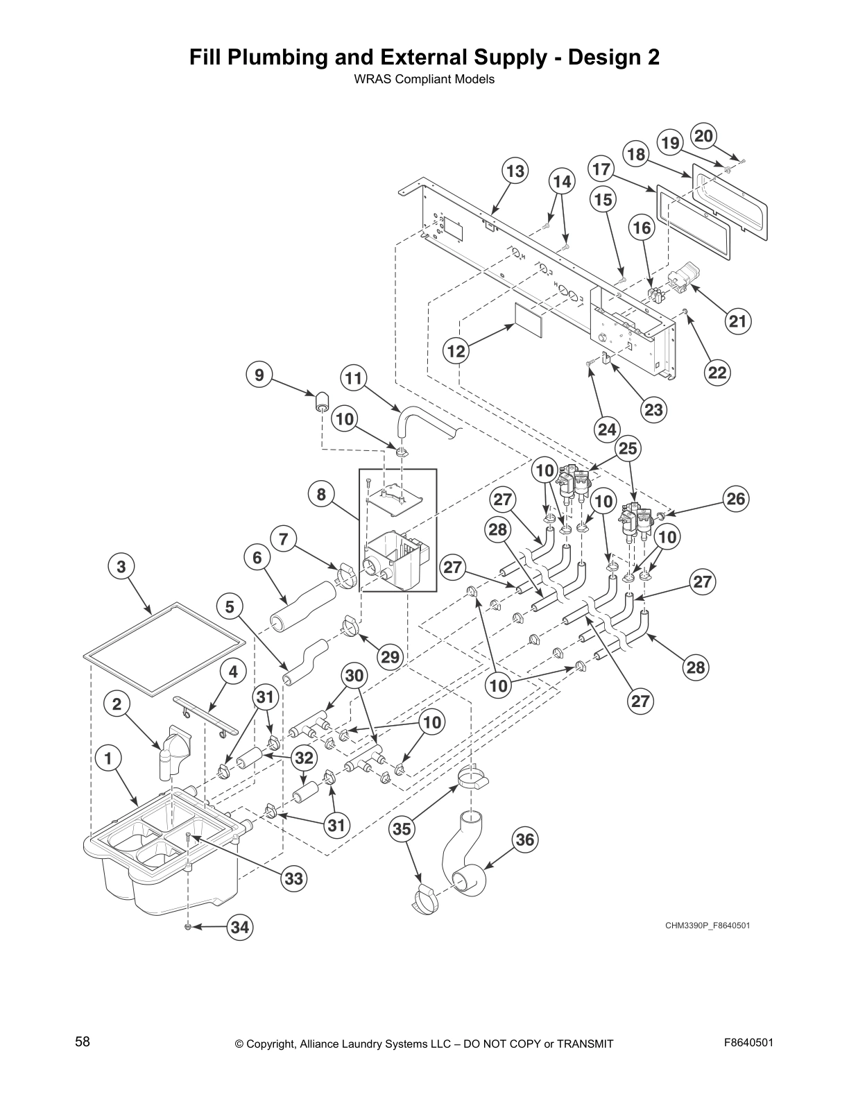 Fill Plumbing and External Supply - Design 2
