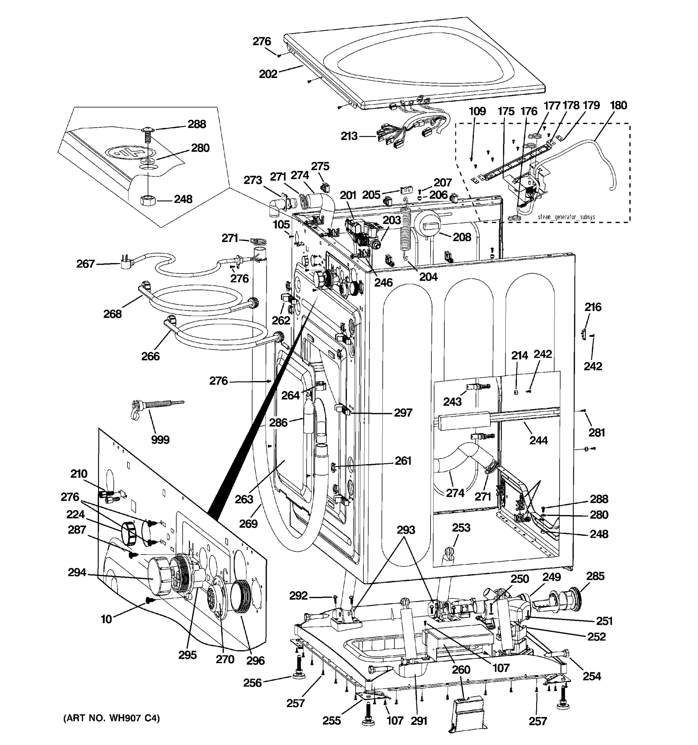 CABINET & TOP PANEL