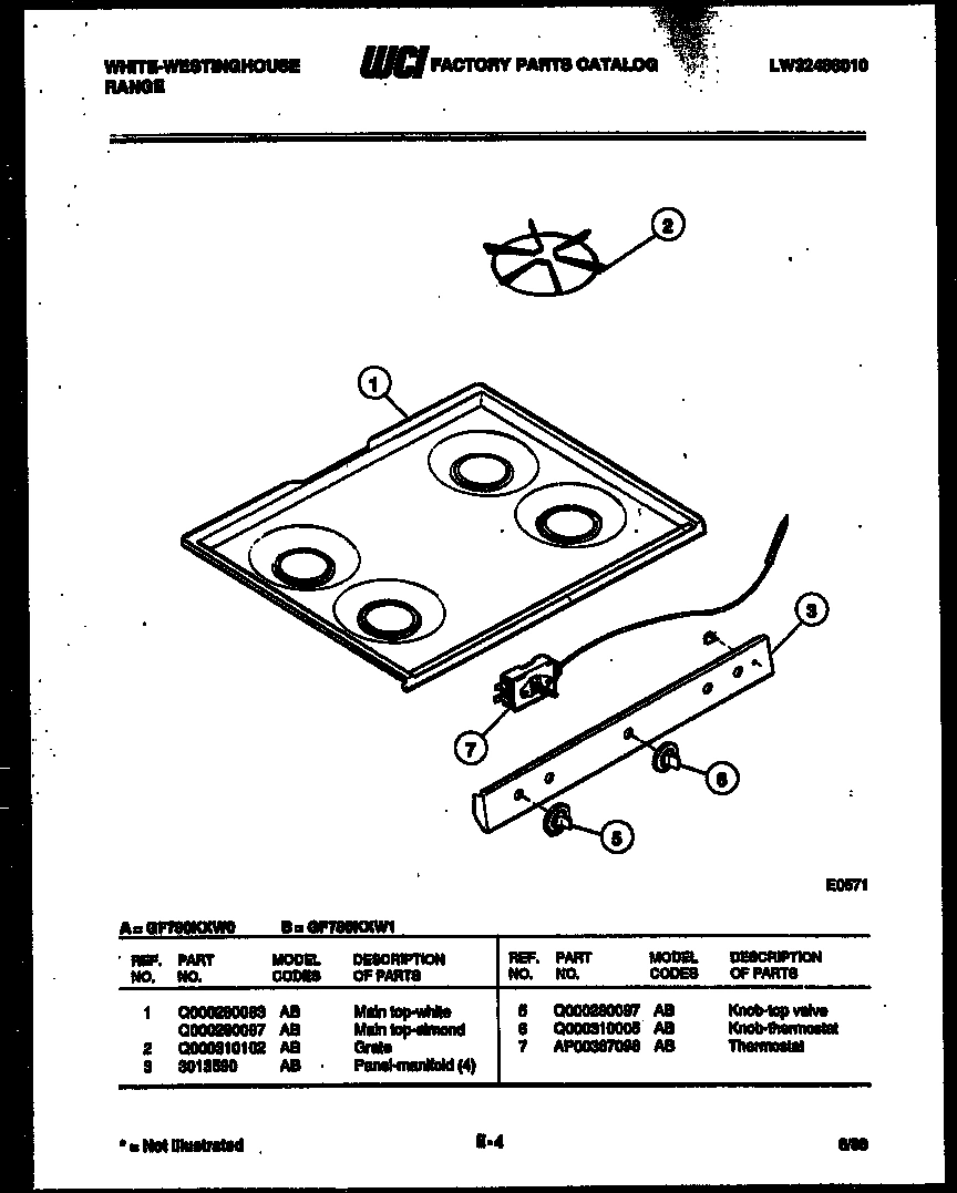 04 - COOKTOP PARTS