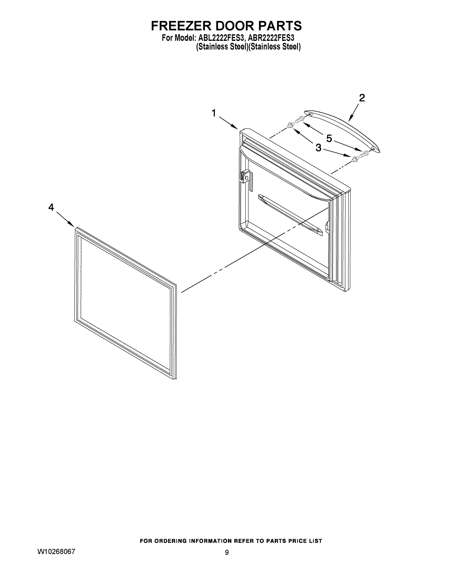05 - FREEZER DOOR PARTS