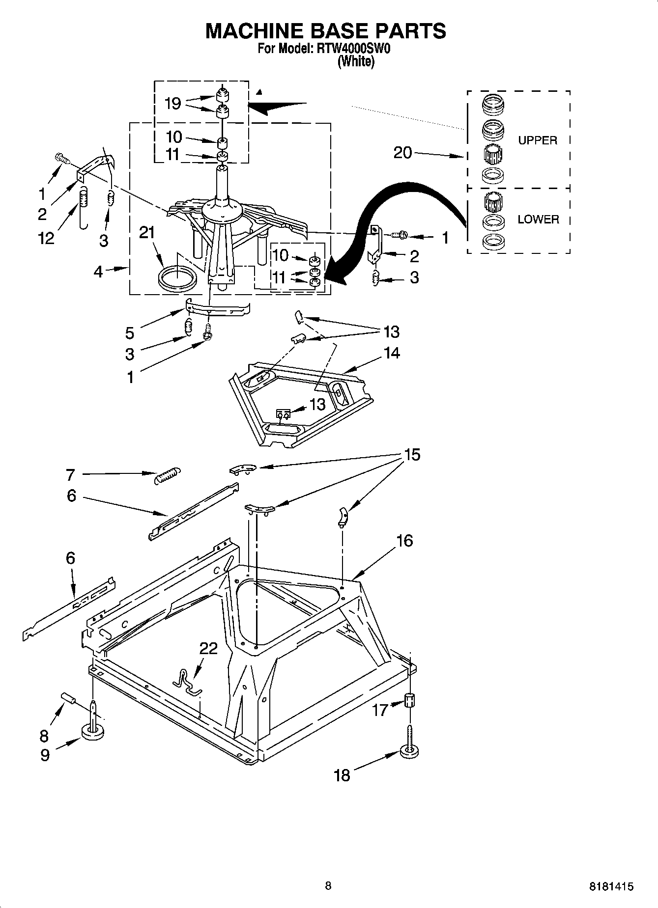 05 - MACHINE BASE PARTS