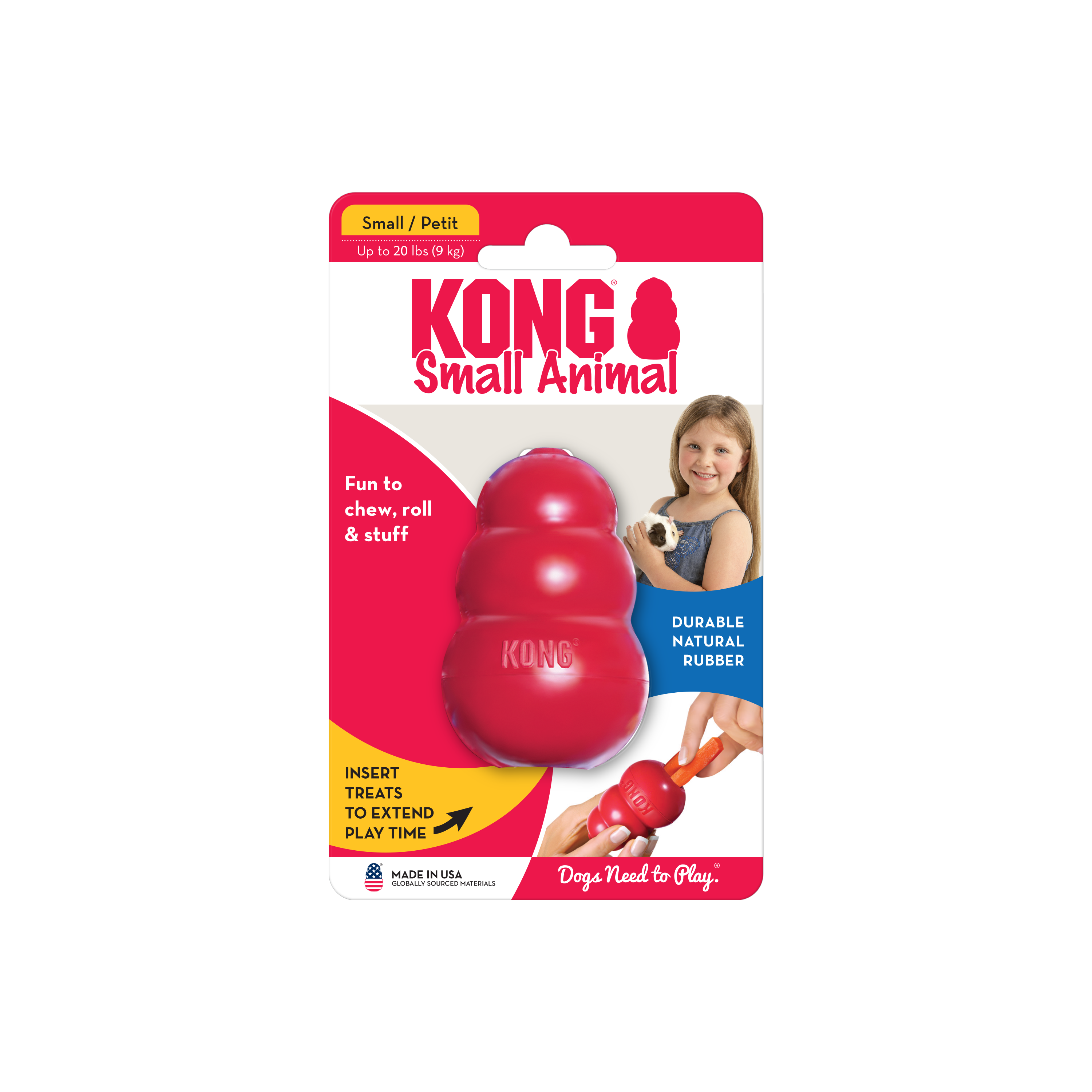 KONG Small Animal onpack product image