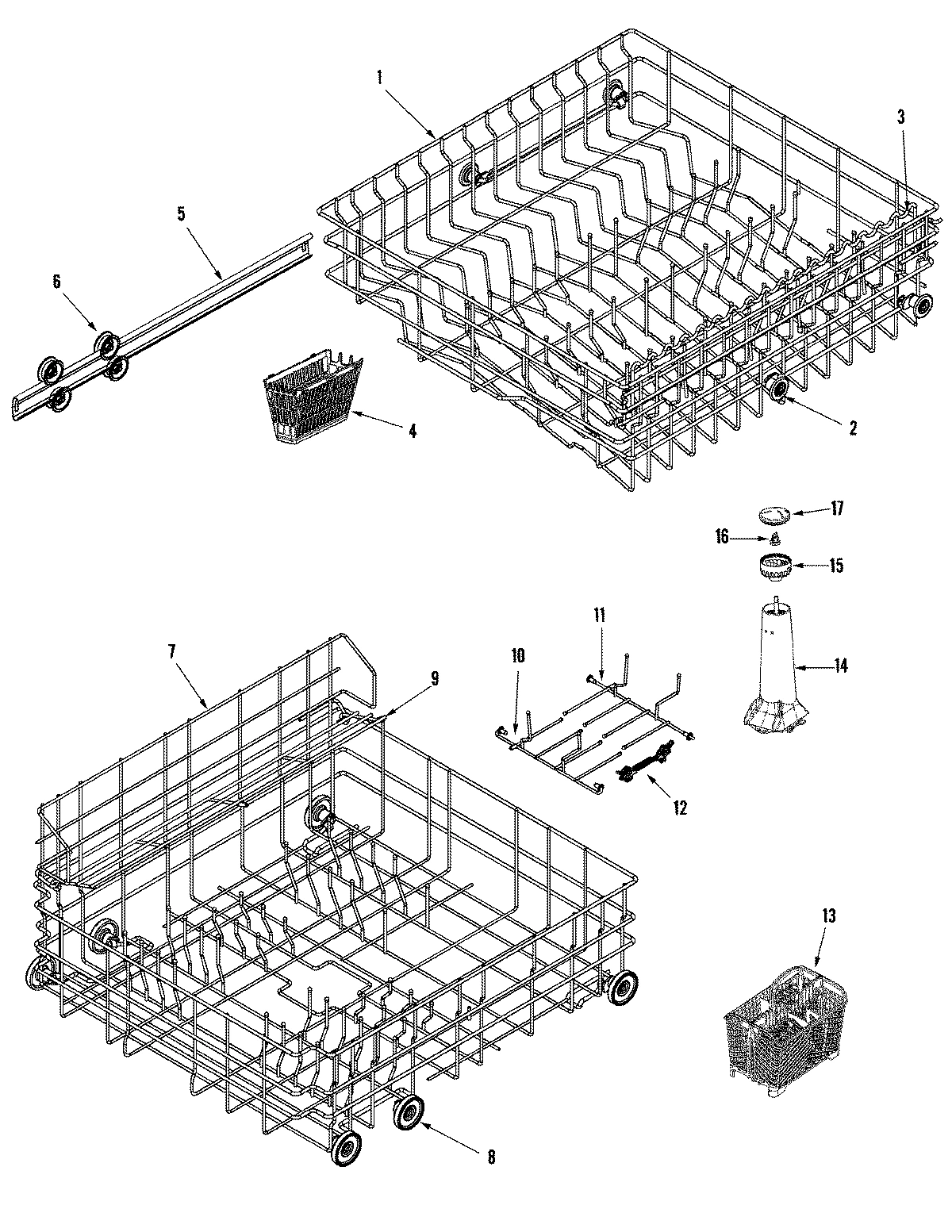 05 - TRACK & RACK ASSEMBLY
