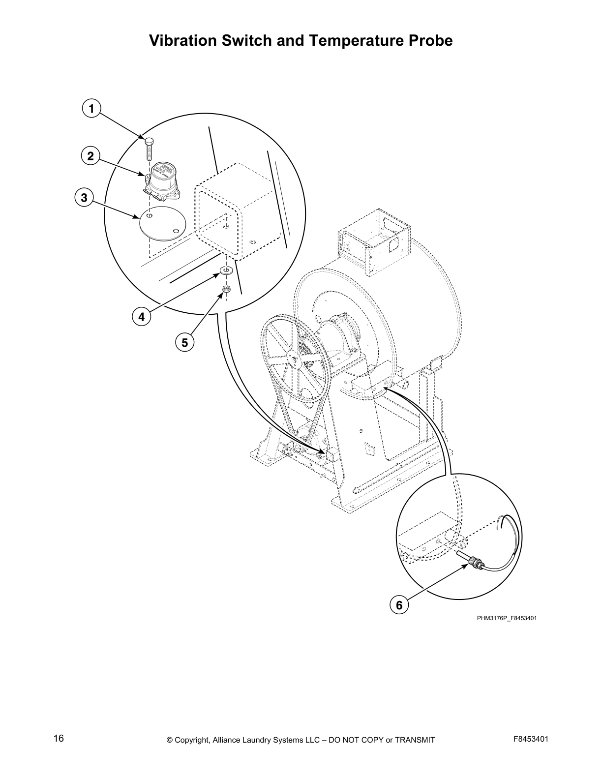 Vibration Switch and Temperature Probe