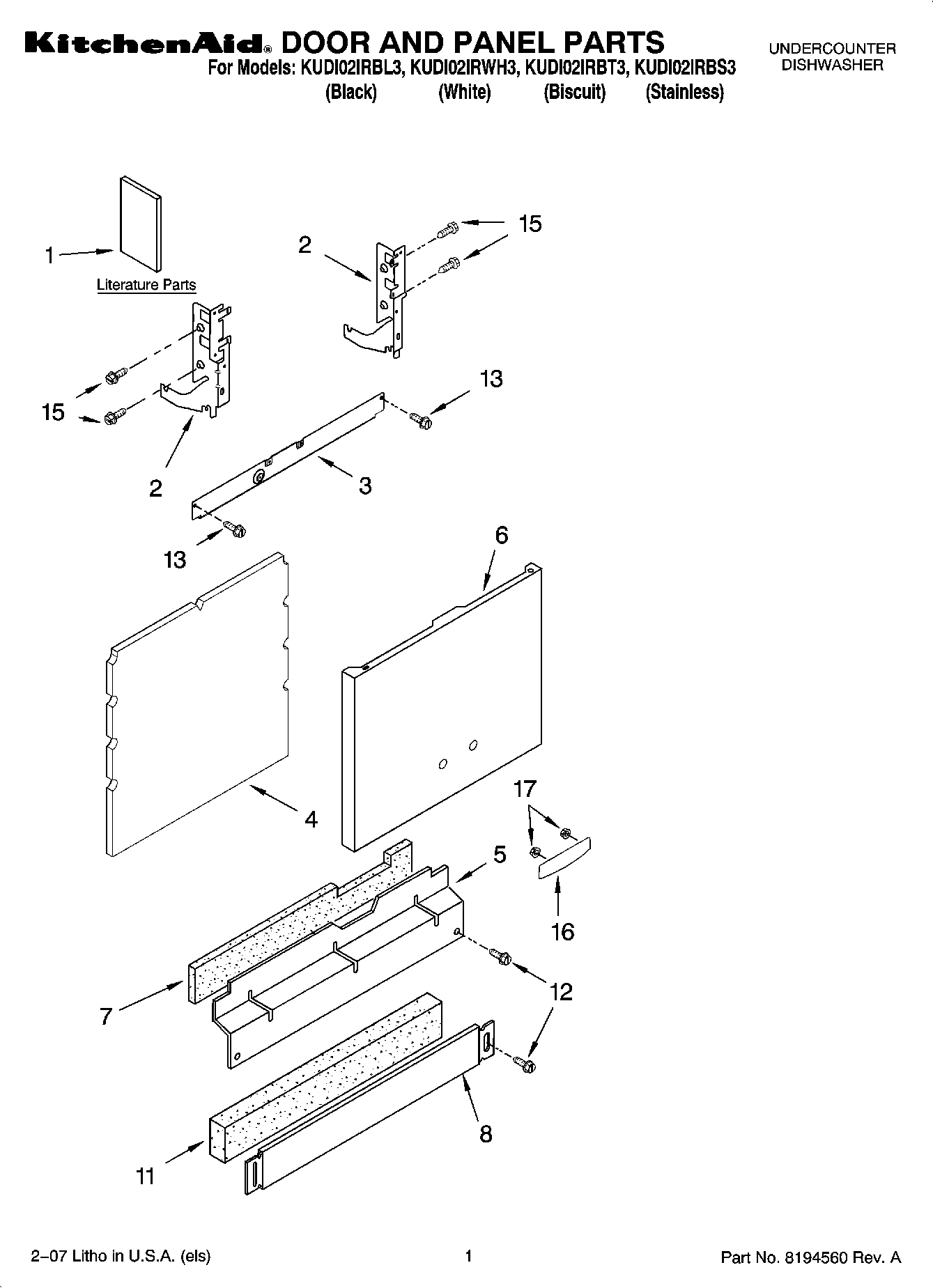 01 - DOOR AND PANEL PARTS