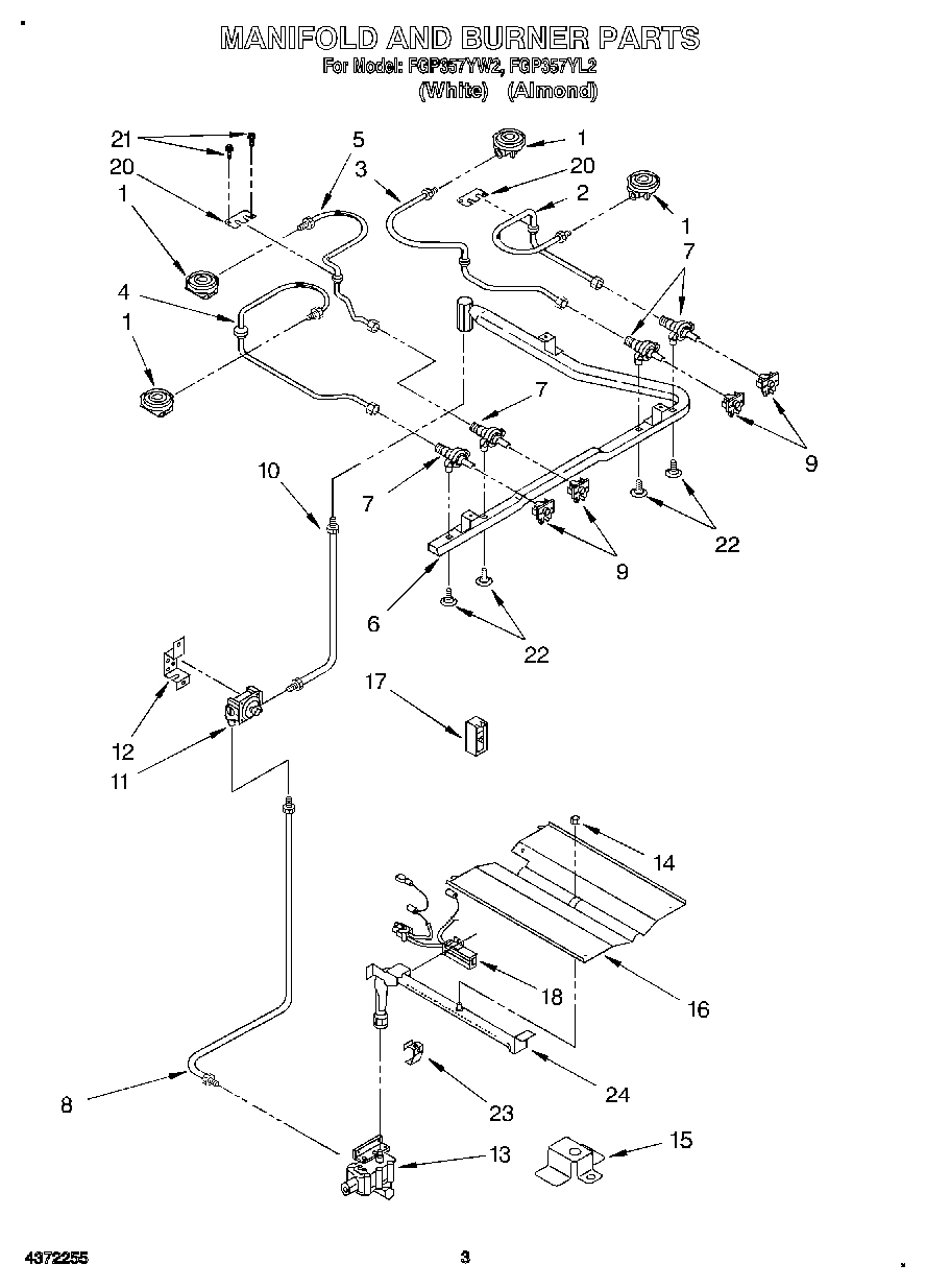 03 - MANIFOLD AND BURNER