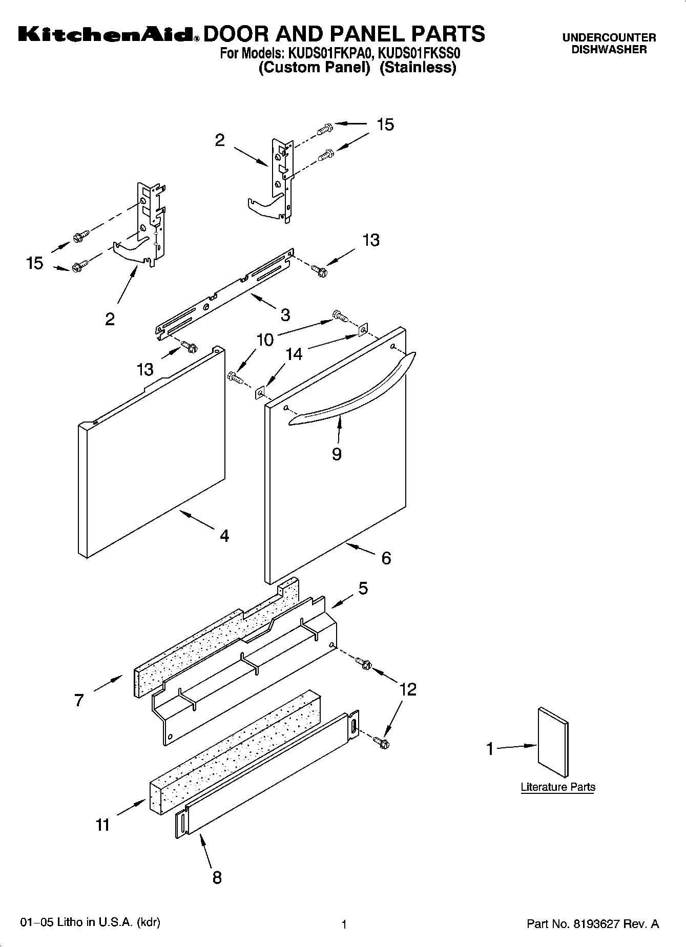 01 - DOOR AND PANEL PARTS