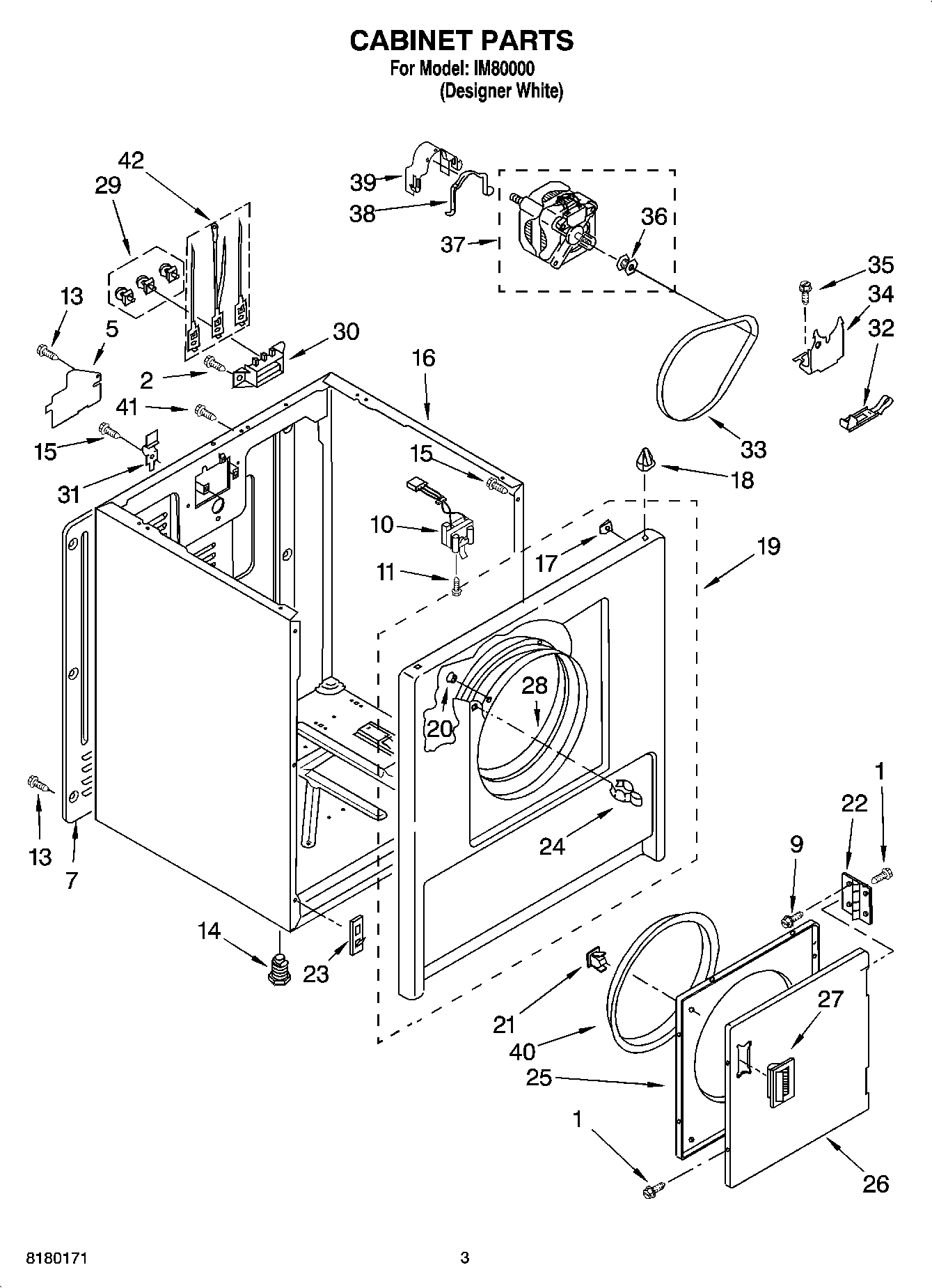 02 - CABINET PARTS
