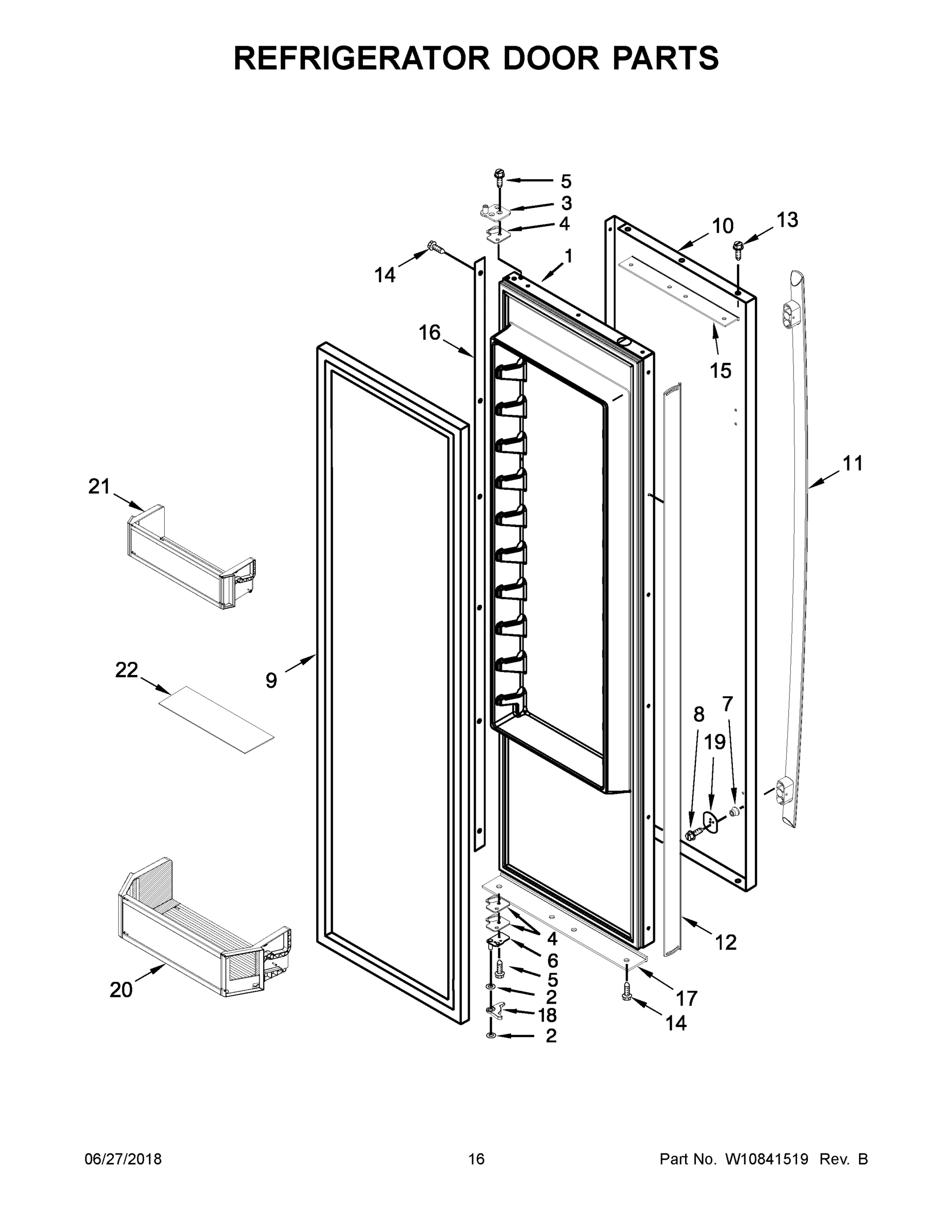 09 - REFRIGERATOR DOOR PARTS