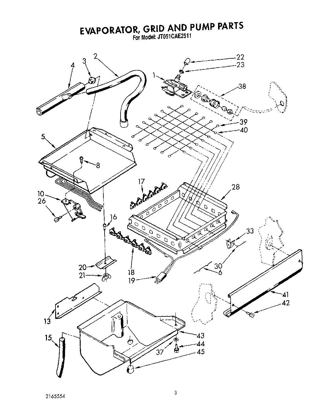 02 - EVAPORATOR, GRID AND PUMP