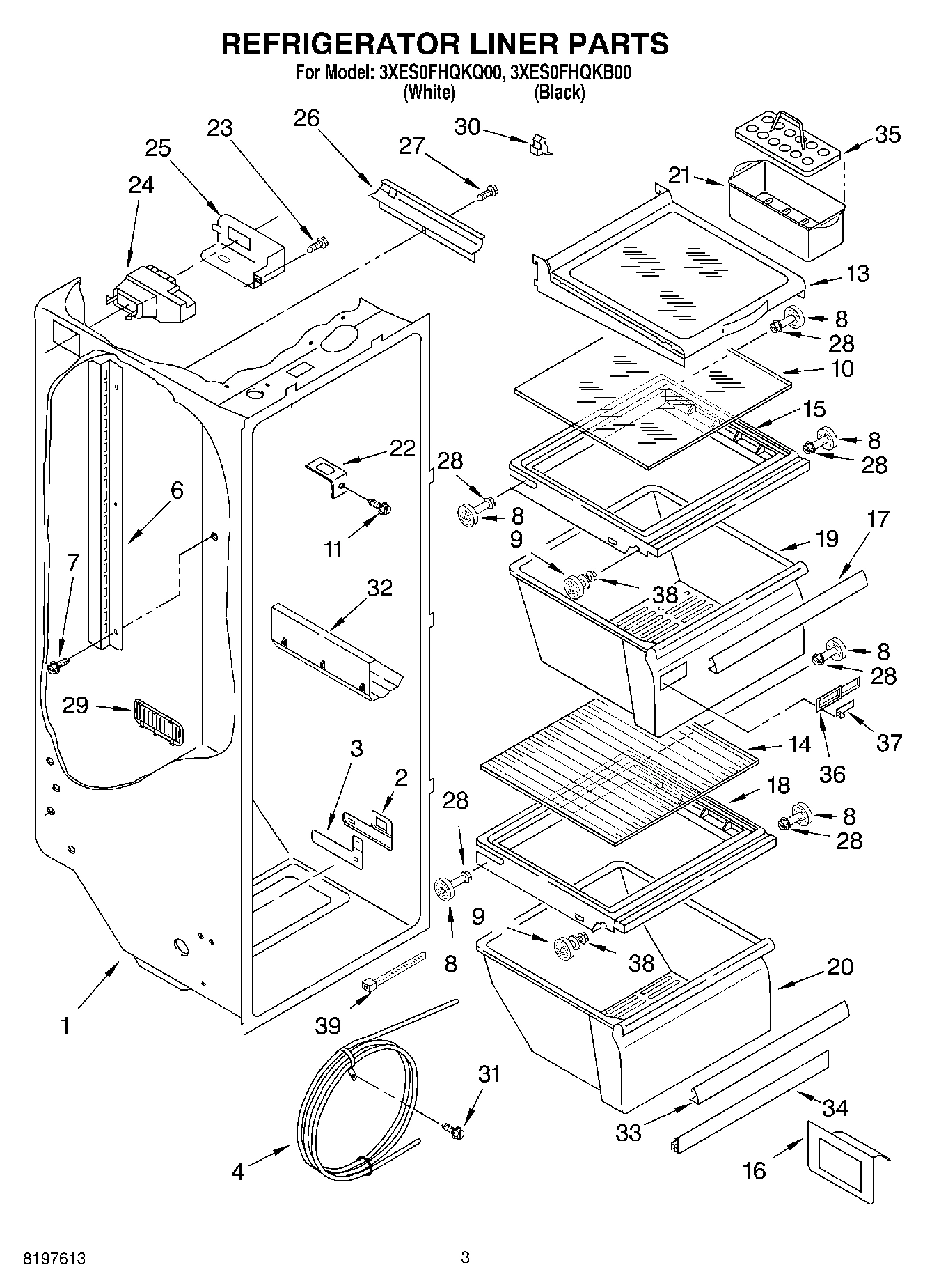 02 - REFRIGERATOR LINER