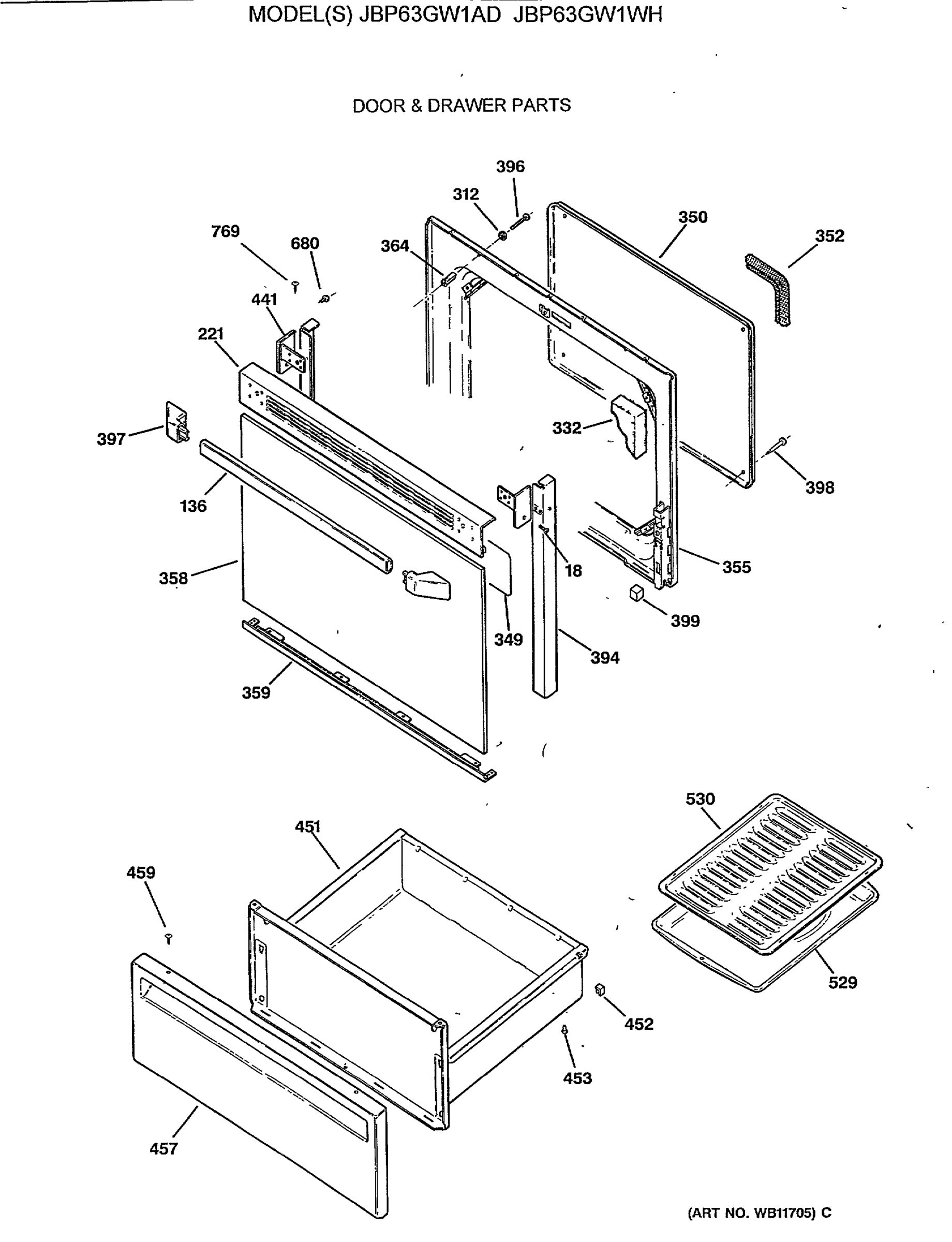 DOOR & DRAWER PARTS